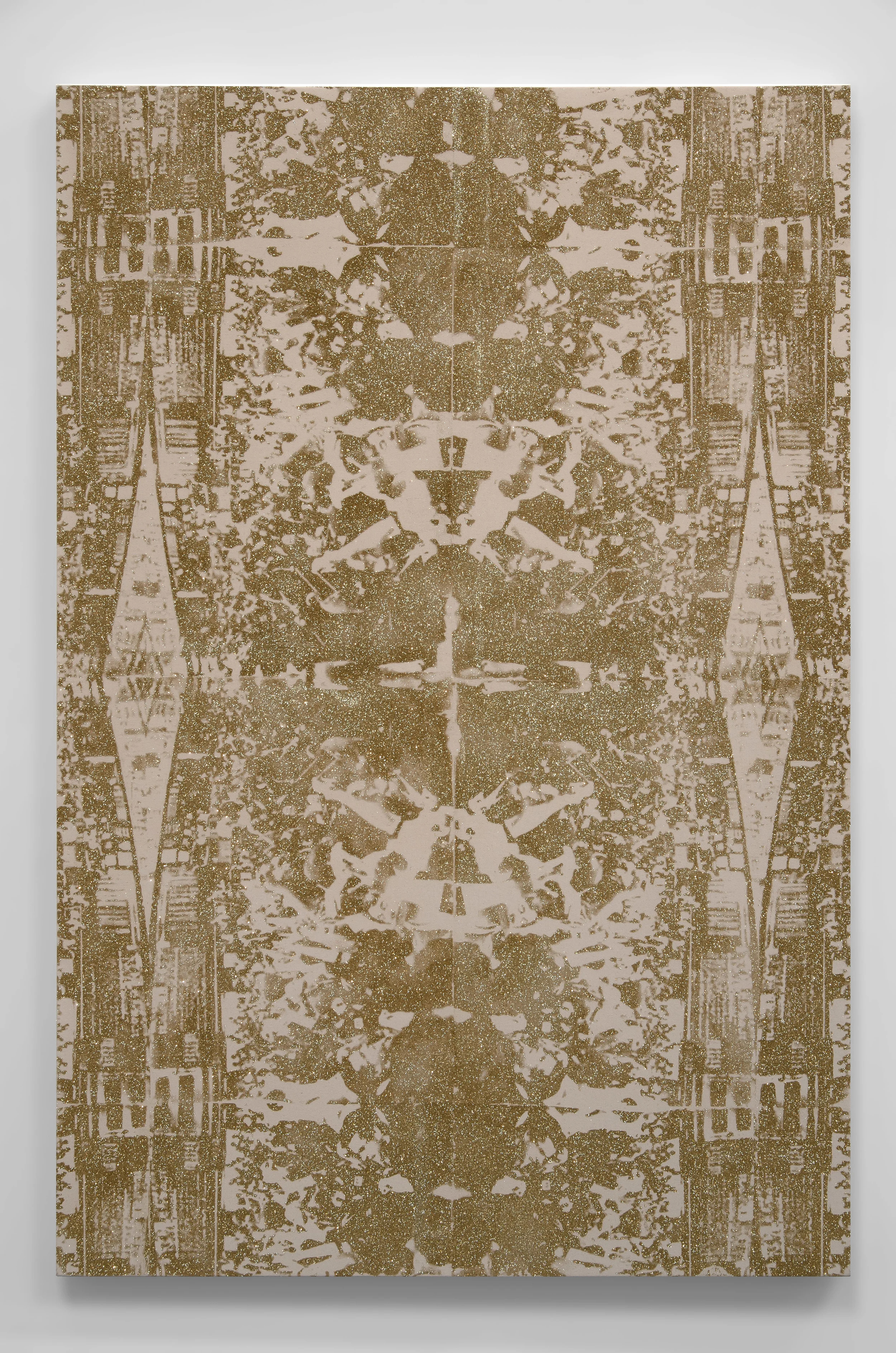 Untitled (CBOE in gold), 2015