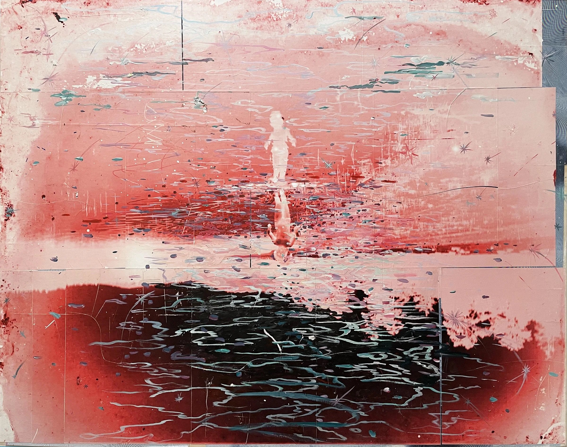 Lake Gloriette (red), 2023