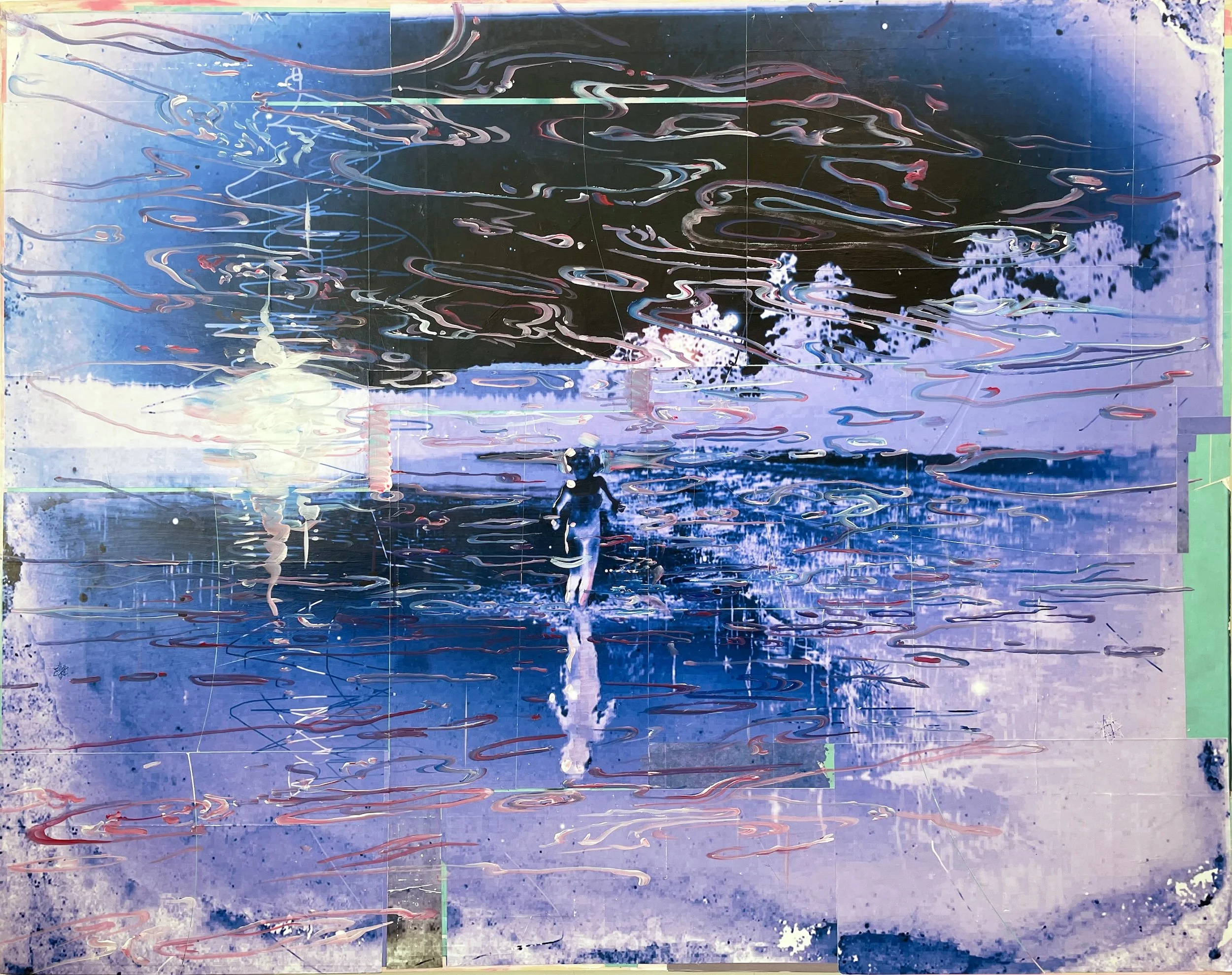 Lake Gloriette (violet), 2023