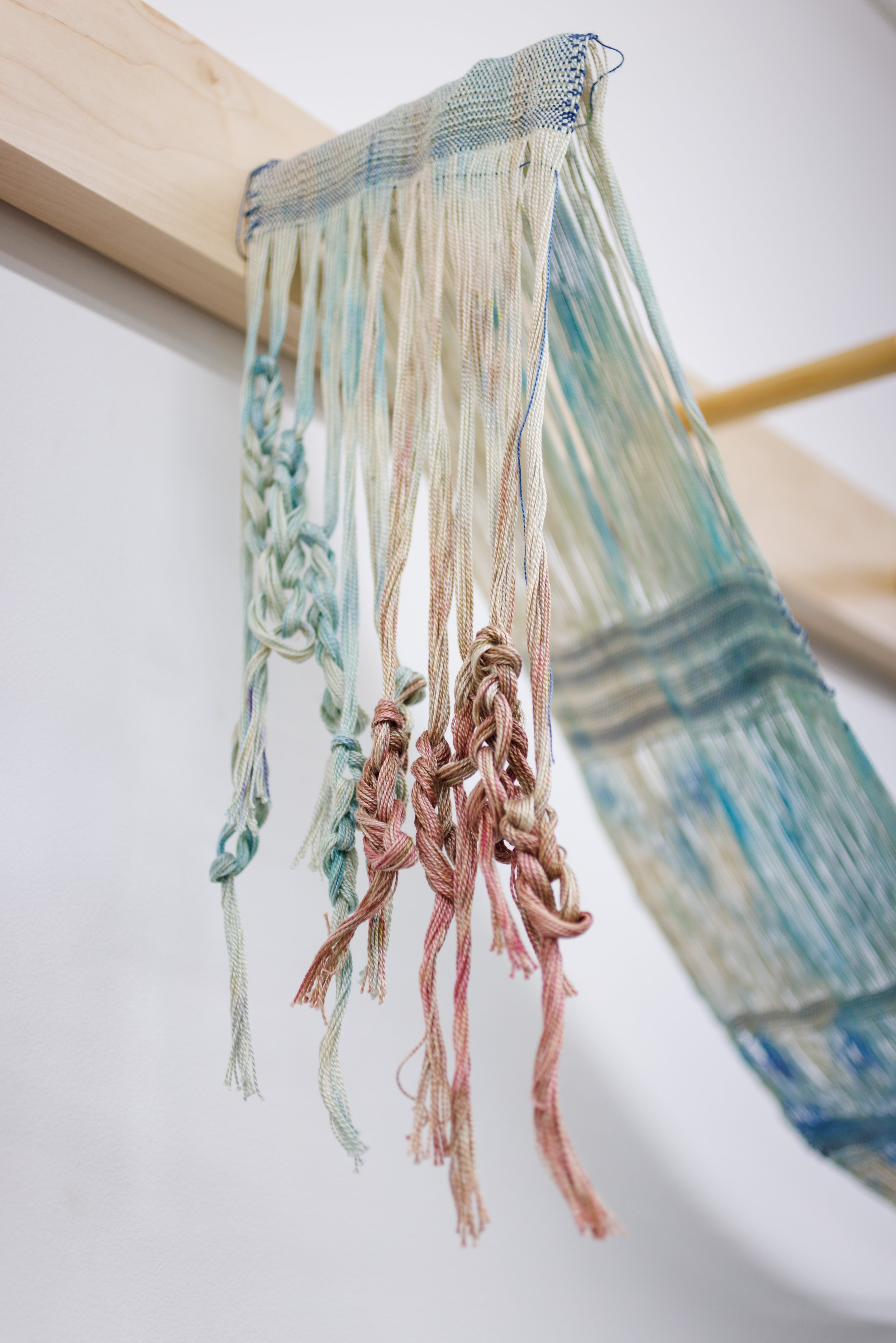 Weaving (Pulling Through) Detail Shot