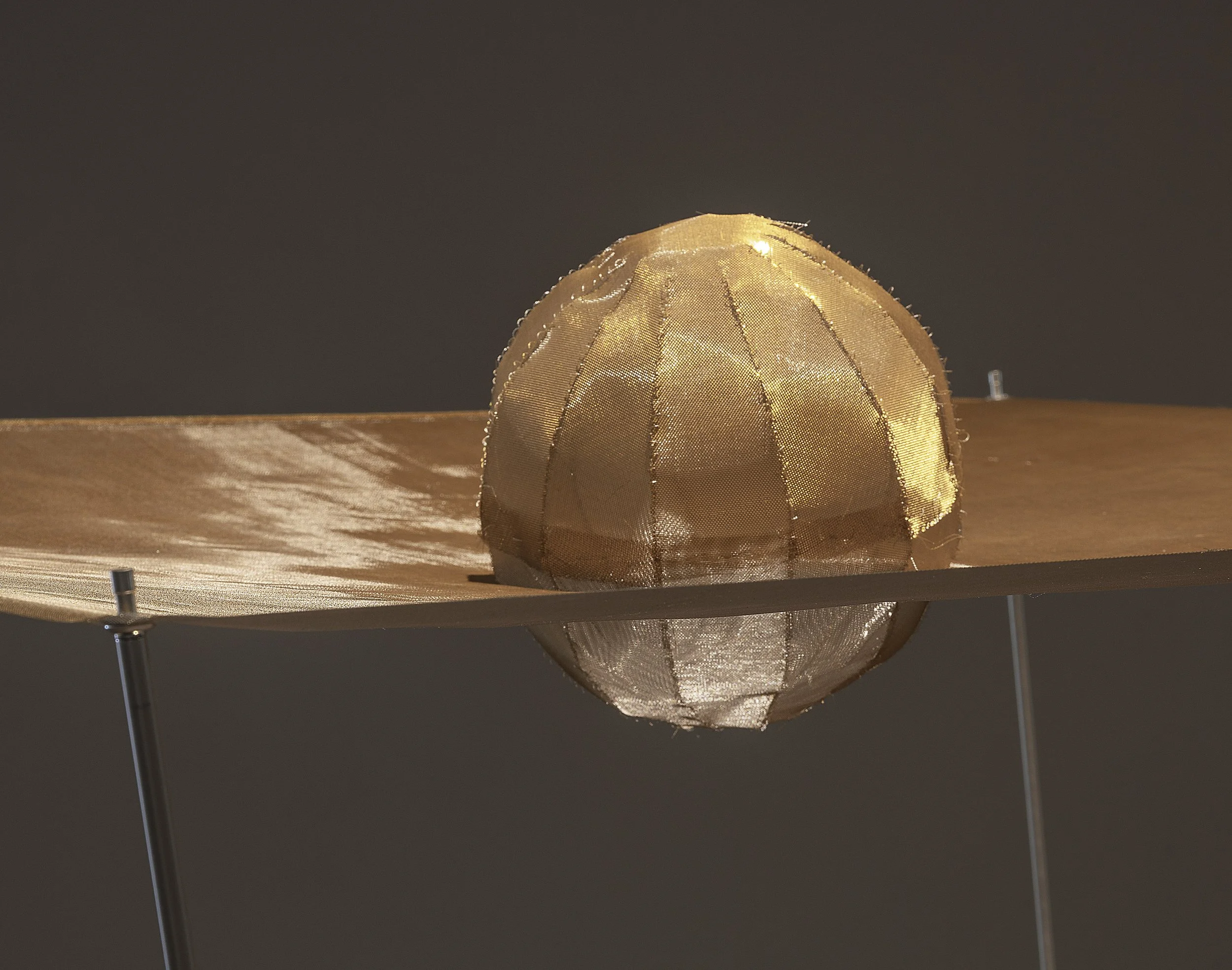 Gold Bobbing Moon, 2025 Detail