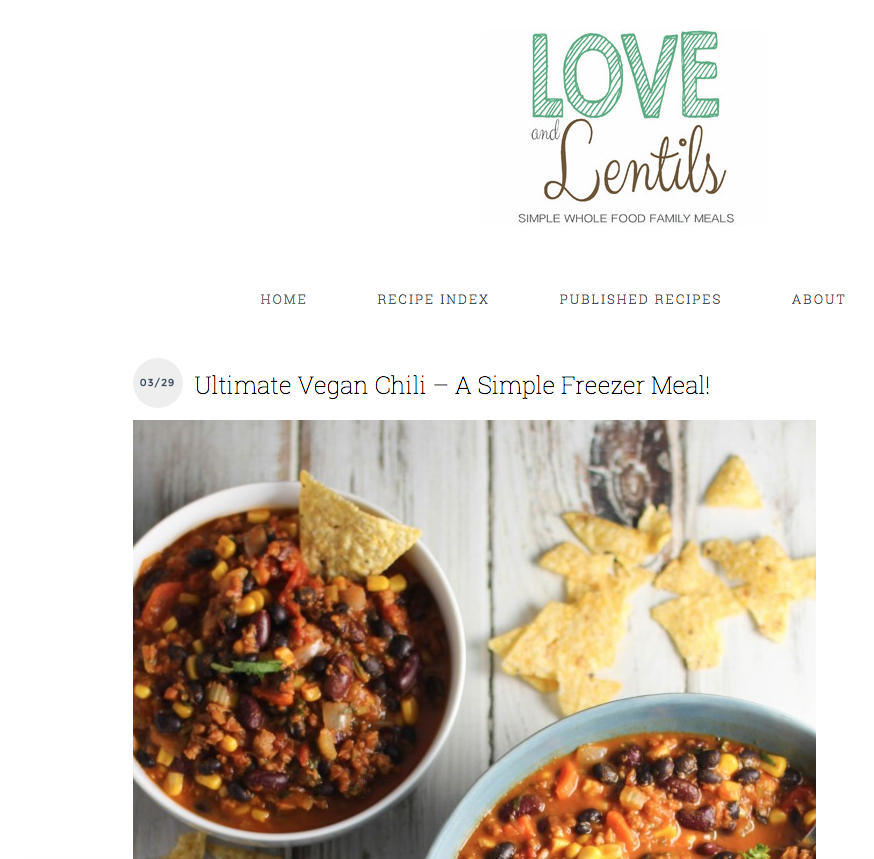 Love and Lentils