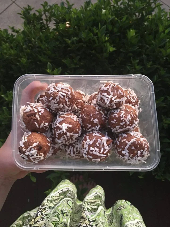 No-Bake Peanut Butter Pecan Balls