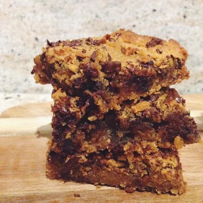 Vegan Chickpea Blondie Slice 