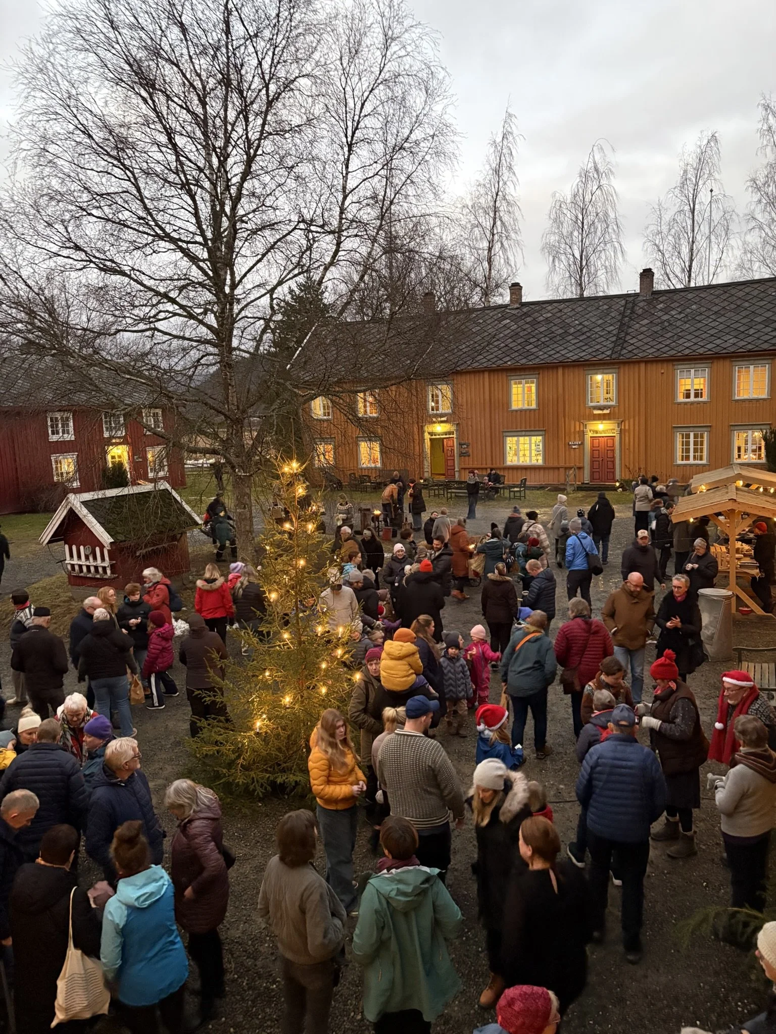 Julemarked langs  Route 26