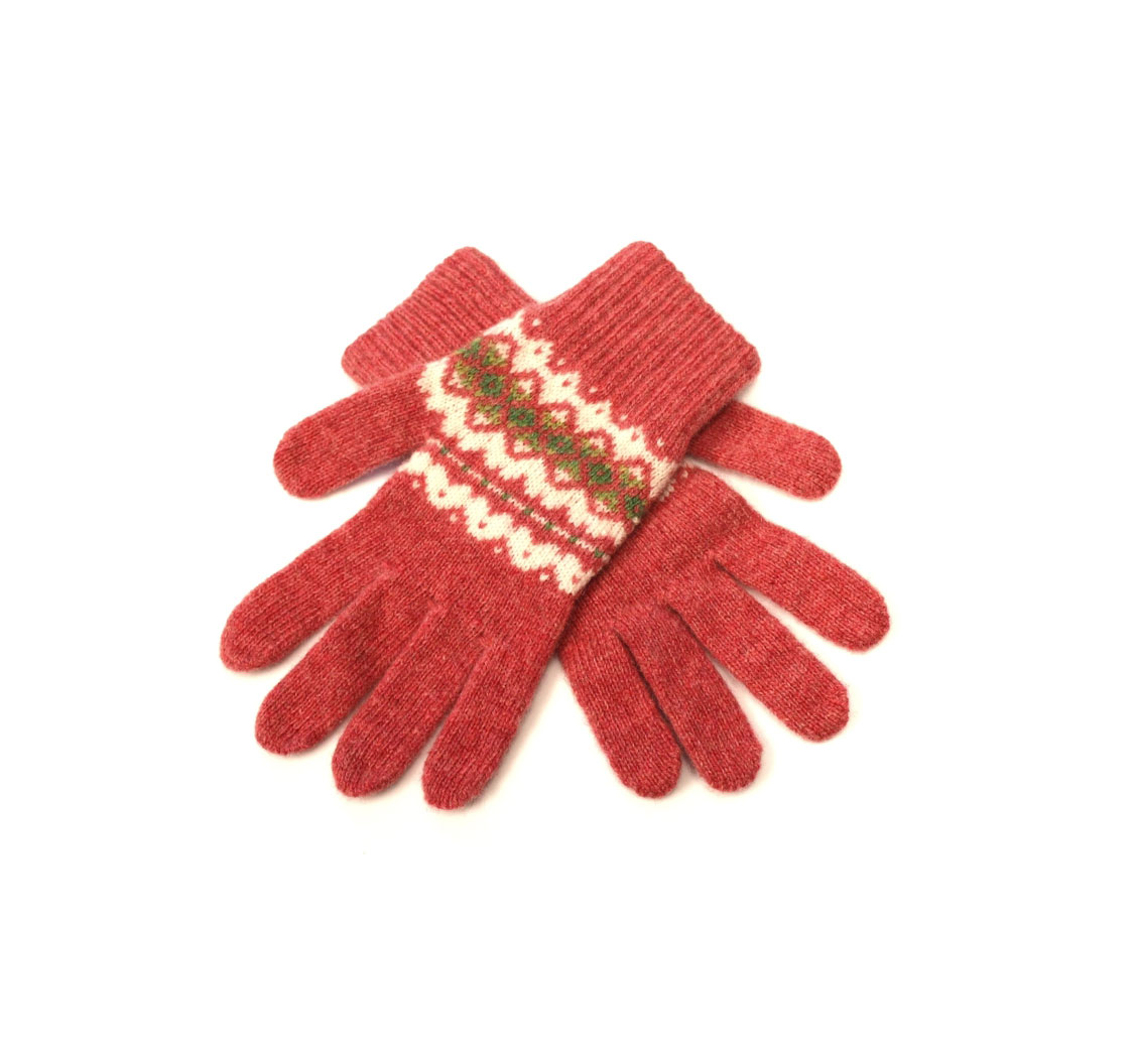 An image of Ditsy Gloves - Rosebud