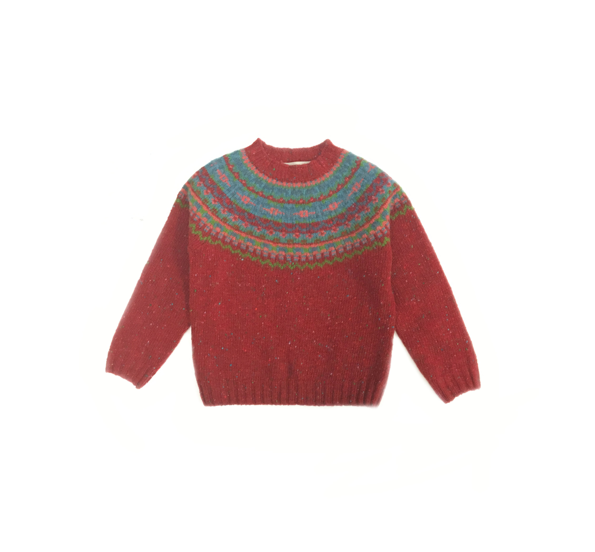 An image of Flora Donegal - Bonfire - Sweater/Age 5-6