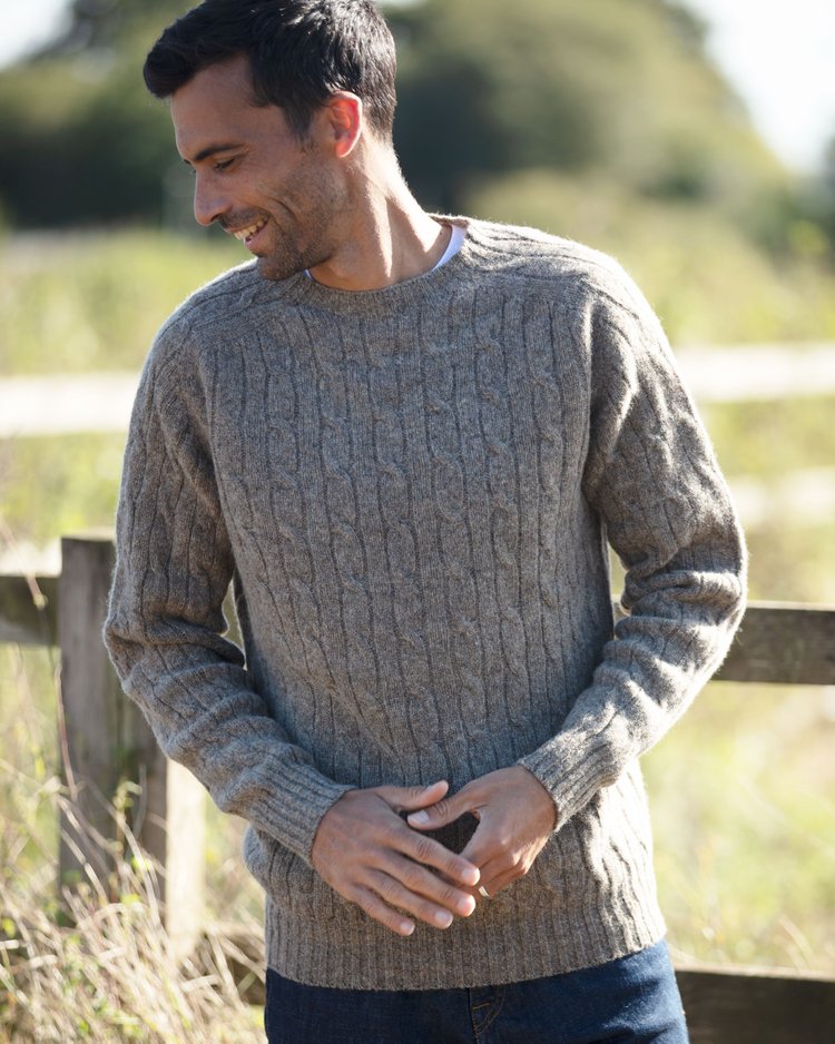 ポイント5倍 shetland wool シェットランド ニット アーガイル柄
