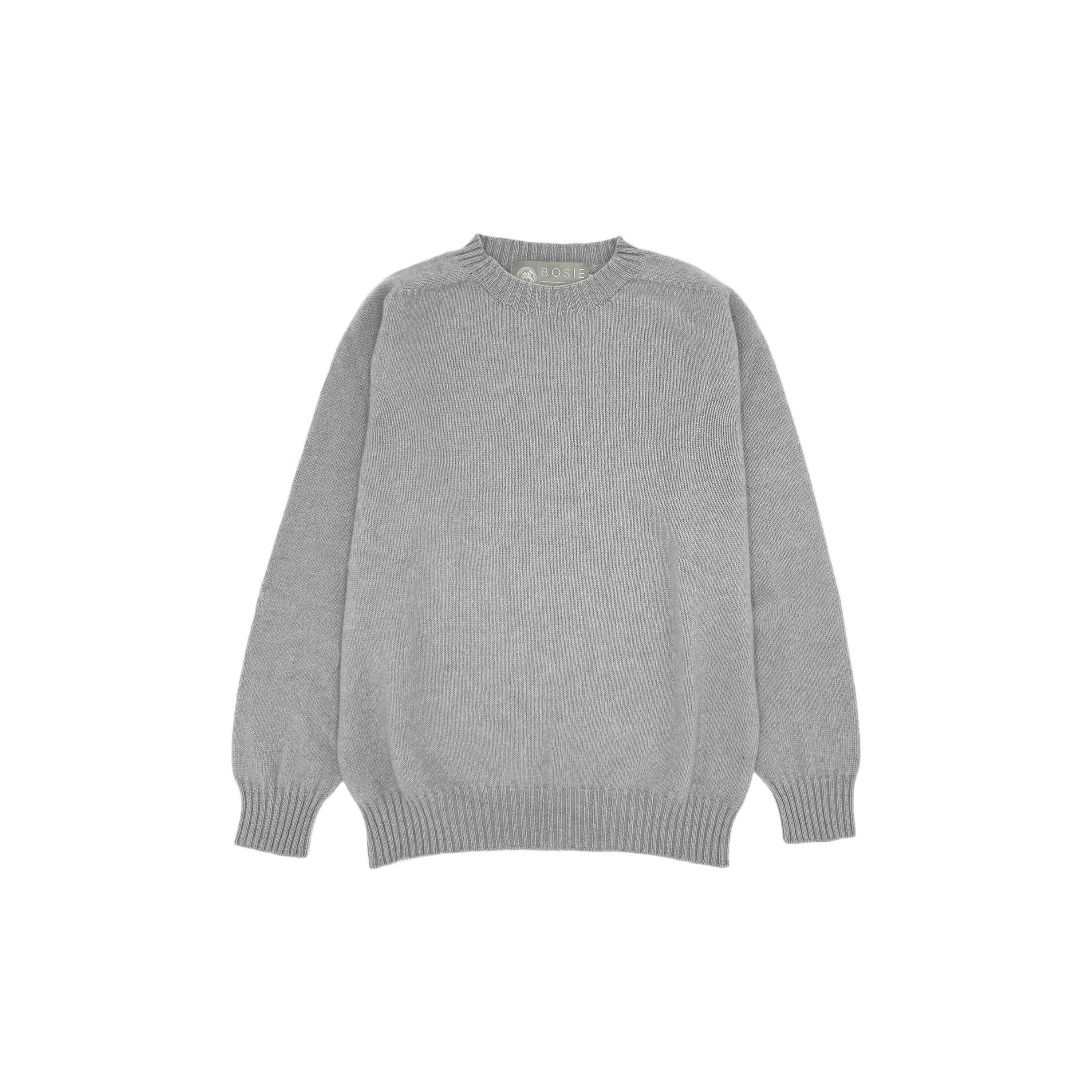 An image of Womens Harley of Scotland / Todd and Duncan 100% Finest Cashmere - Brume - Mediu...