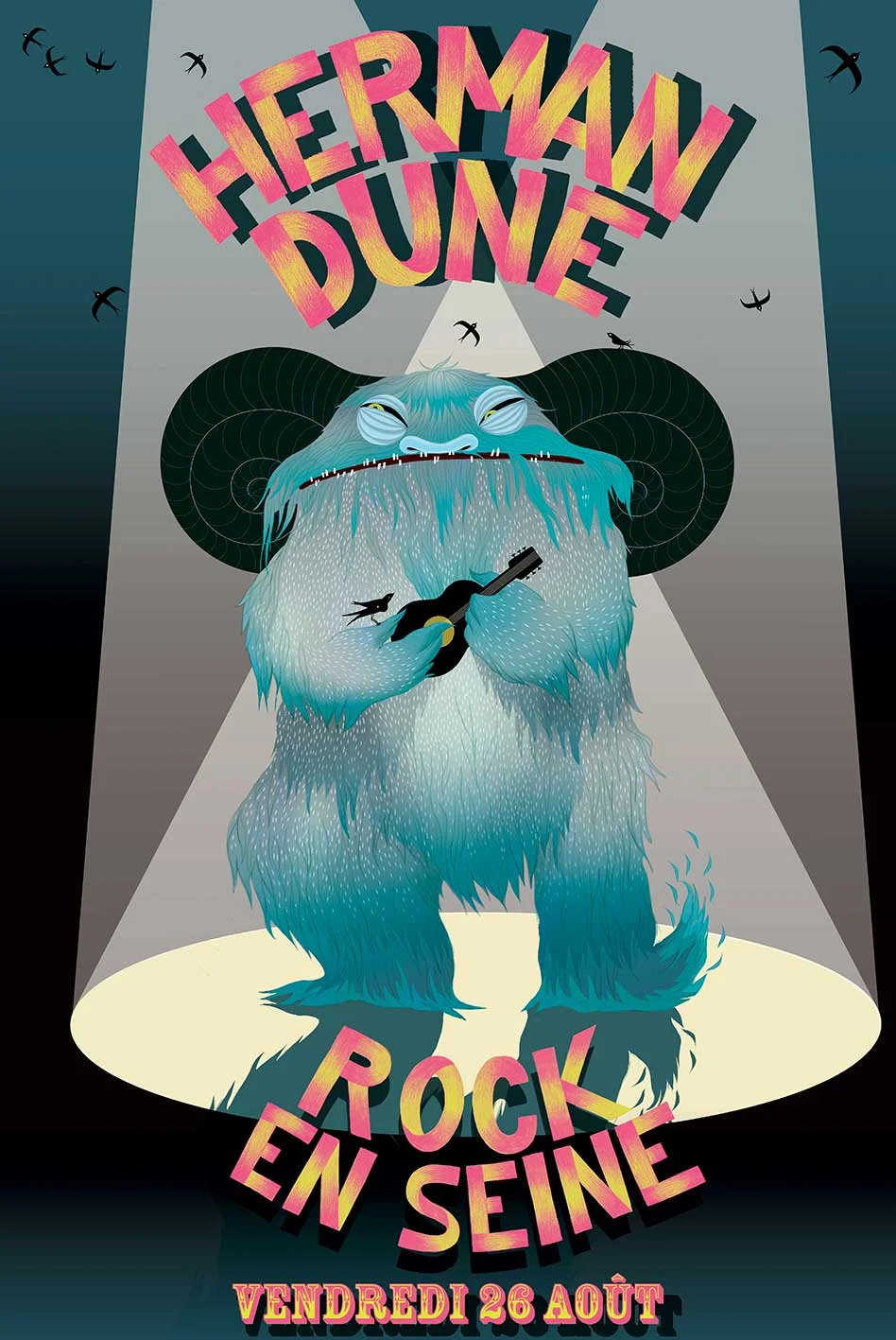 Rock en Seine festival - Affiche