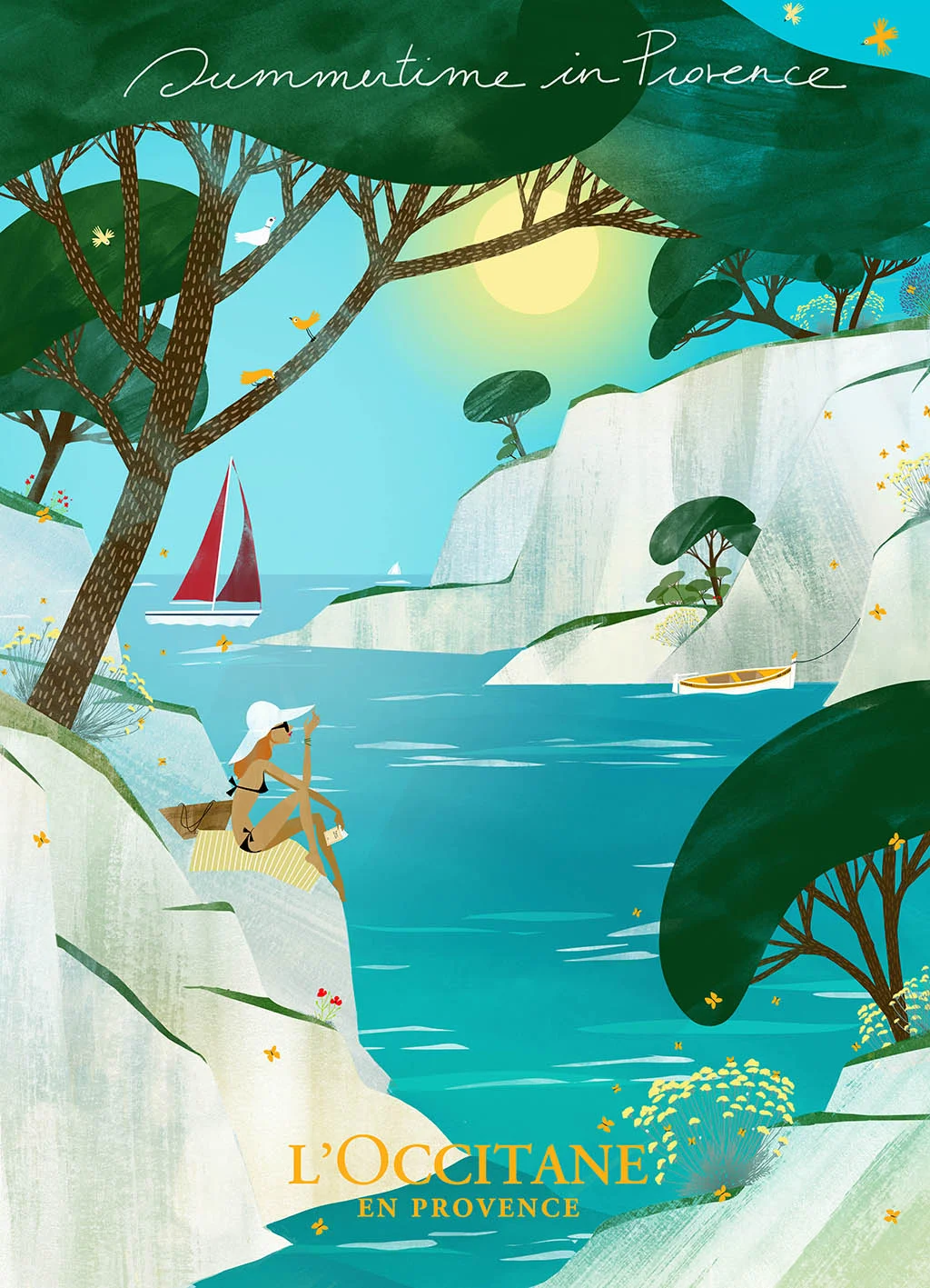 L'Occitane – Affiches promotionnelles