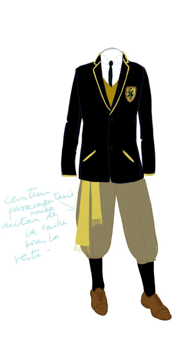  Tenue d'étudiant de Julien 
