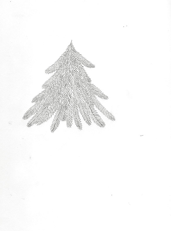    Le petit sapin . Voir le livre  