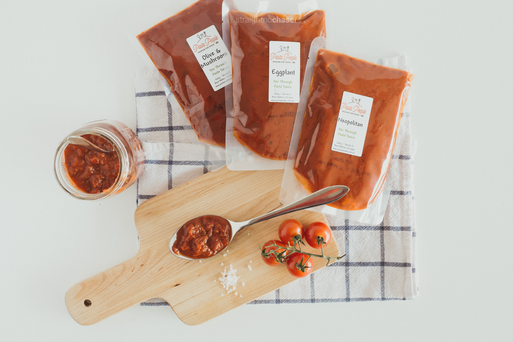 Fresh preservative- free tomato sauces from Pasta People