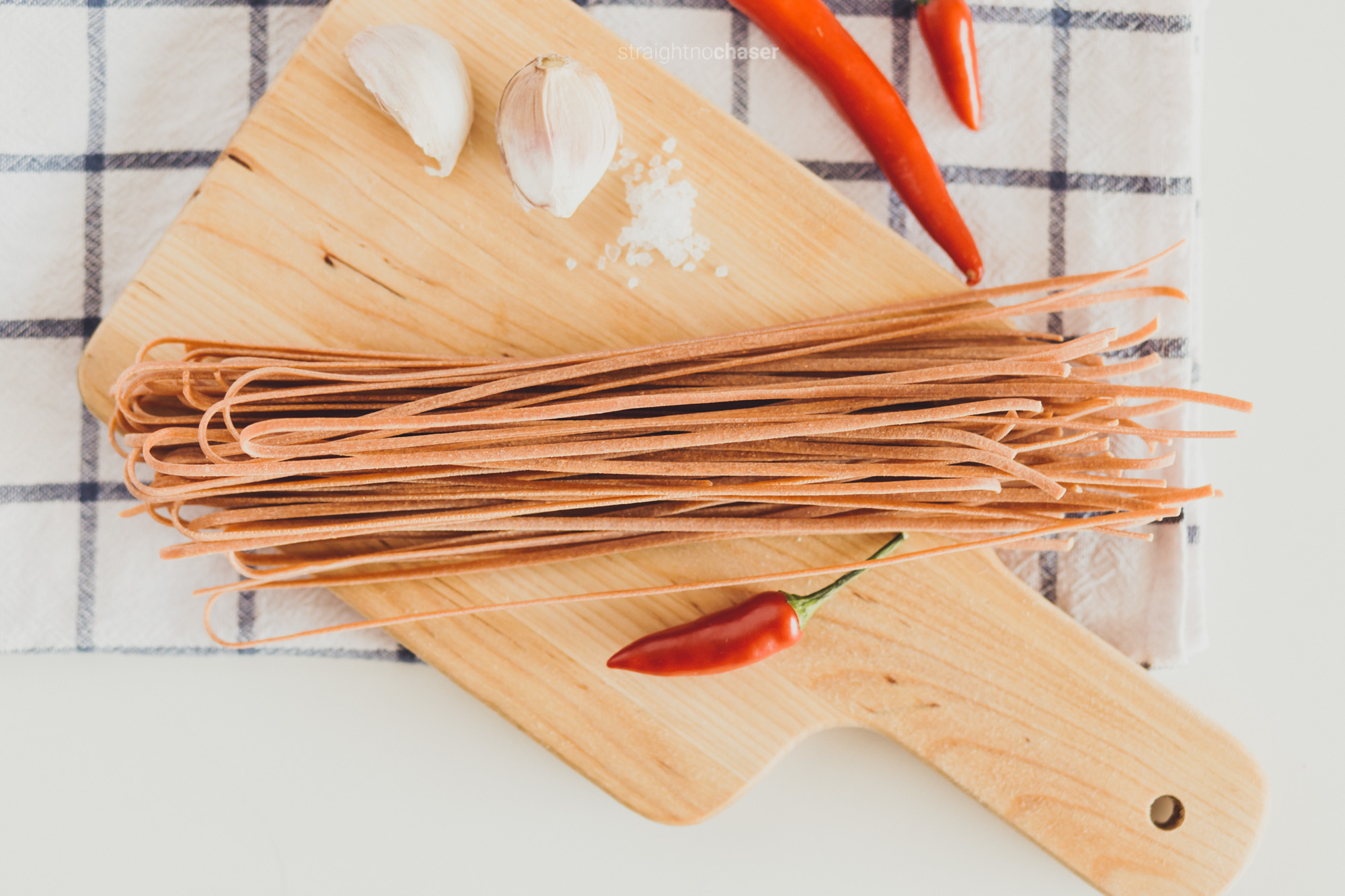 Chilli Favoured pasta available online by Pasta People- Canberra food styling and photography