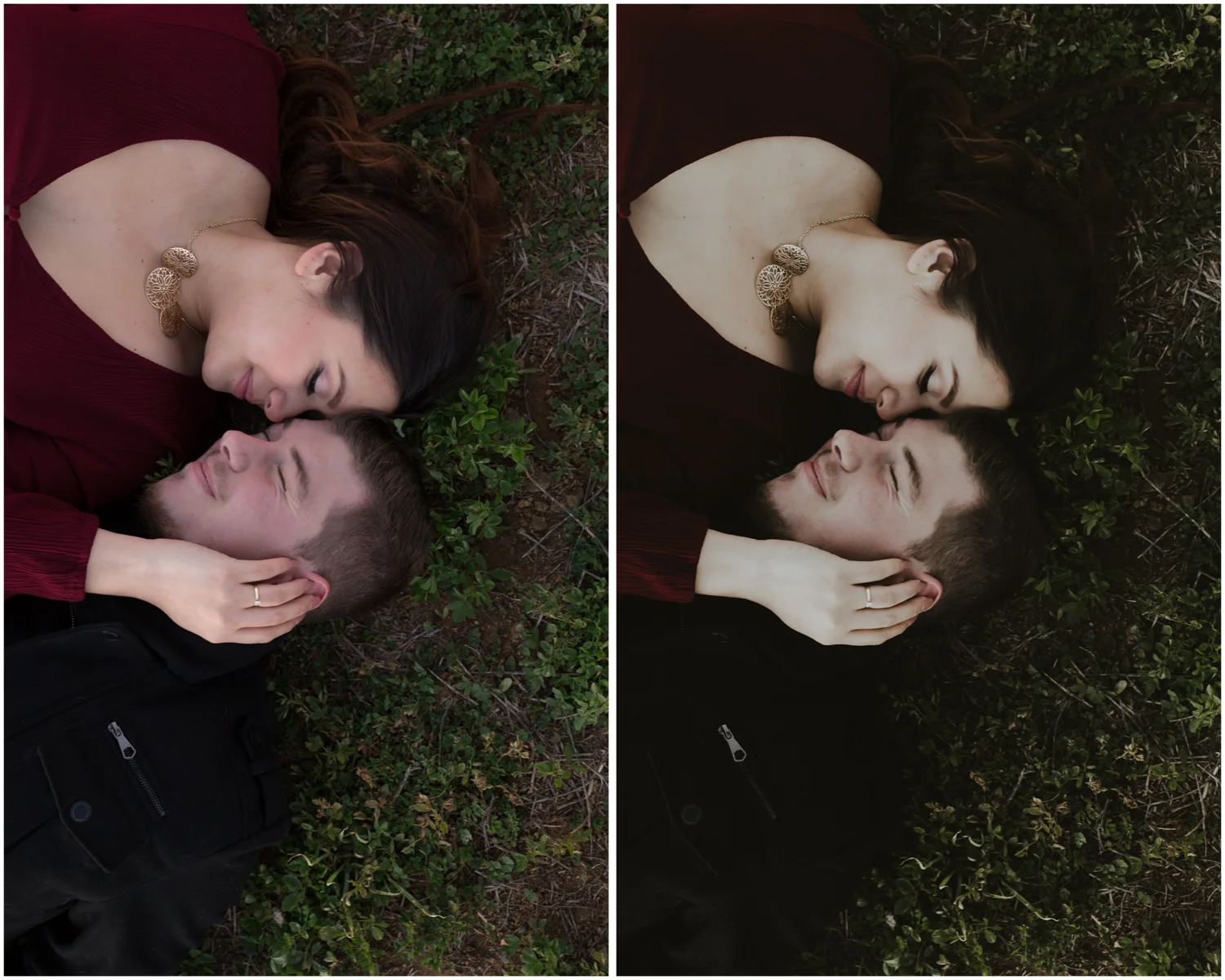 RAW (left), L//S + (right)