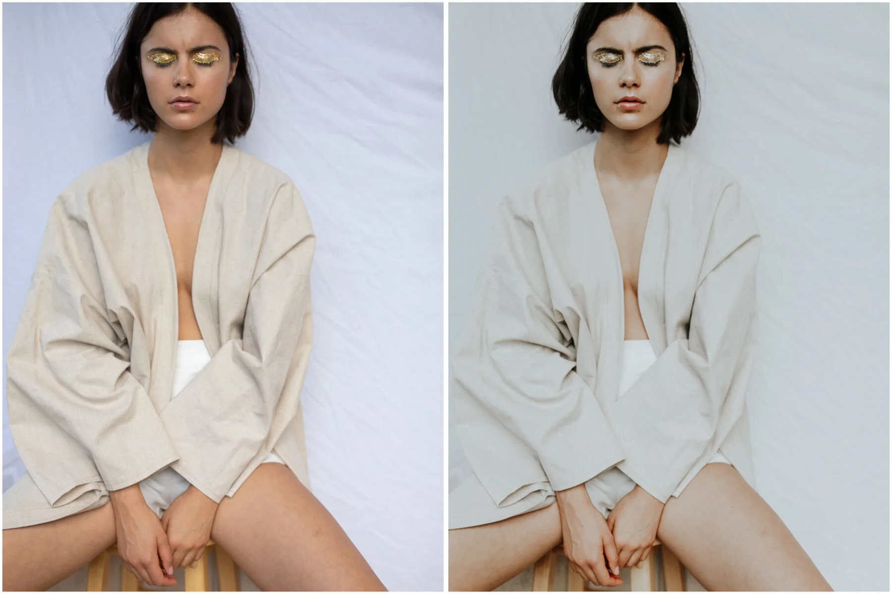 White Gold Lightroom Preset Editorial Fashion Photography Straight No Chaser Presets