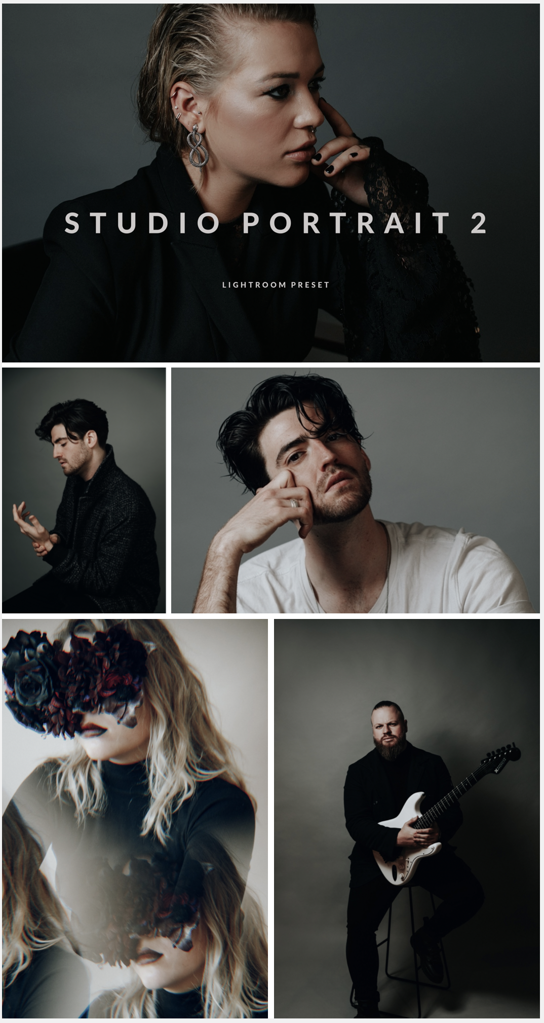 studio photography lightroom preset