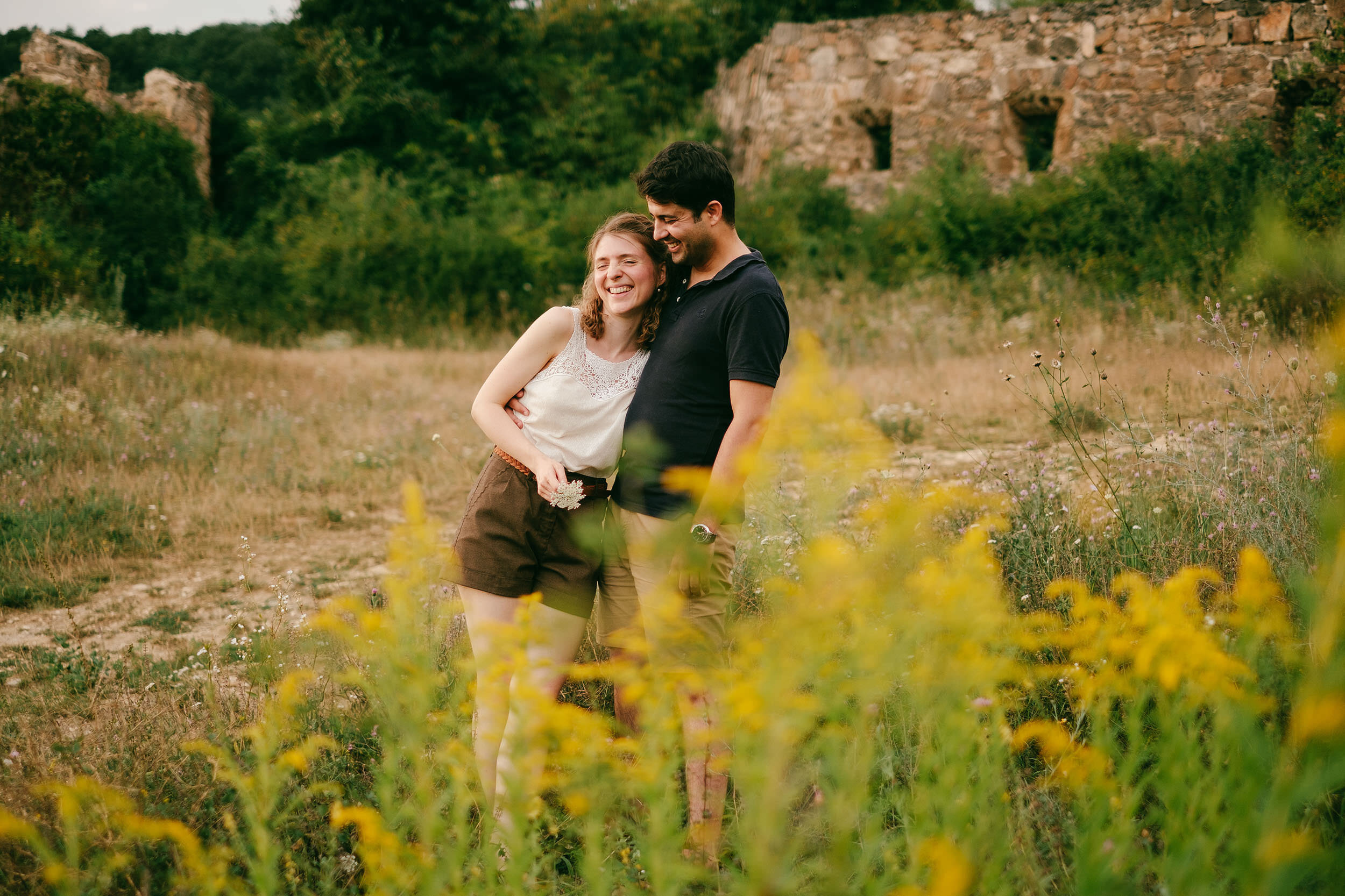 Jegyesfotózás a pilisborosjenői Egri vár másolatánál (by Humans in Love)