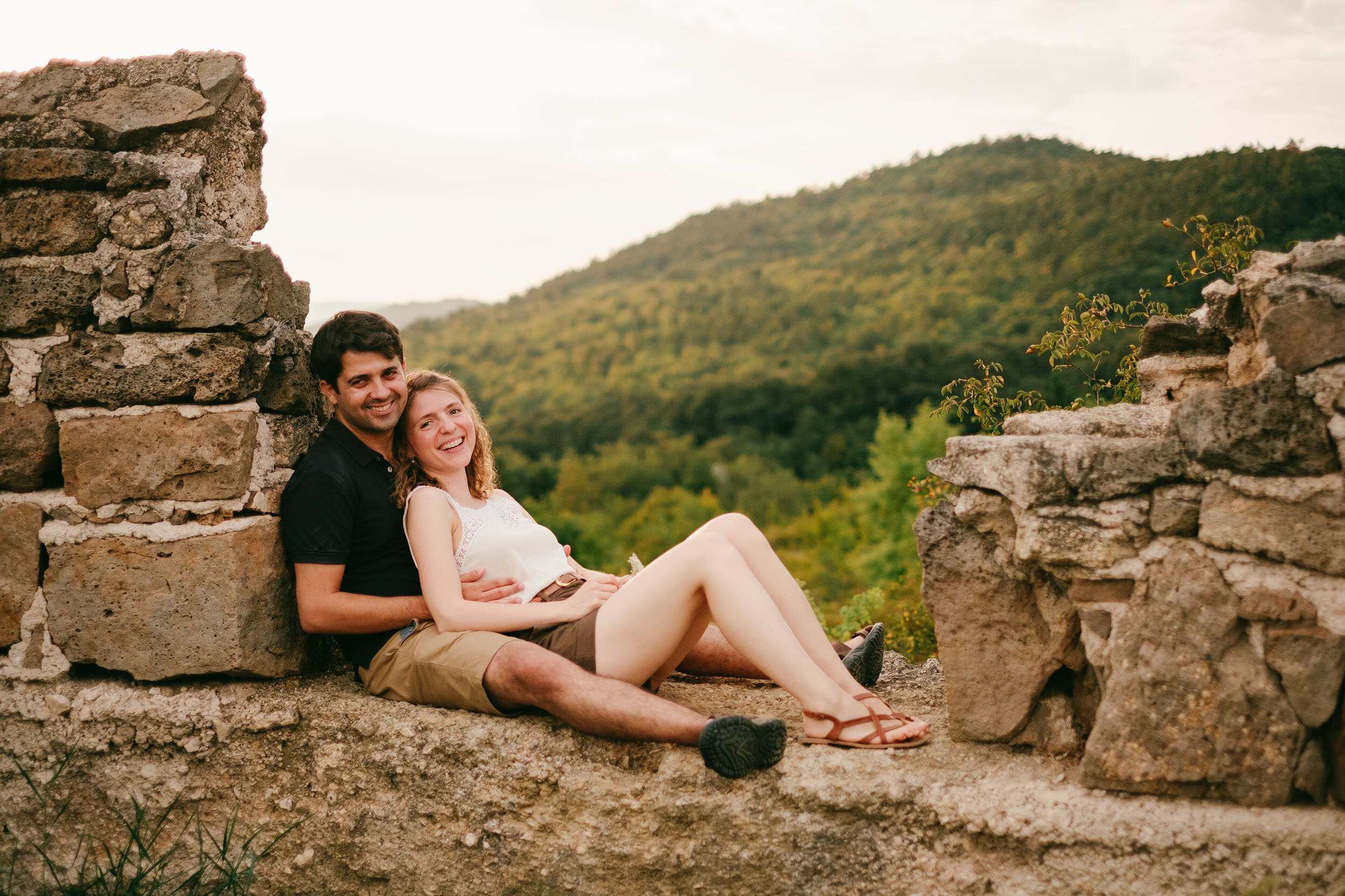 Jegyesfotózás a pilisborosjenői Egri vár másolatánál (by Humans in Love)