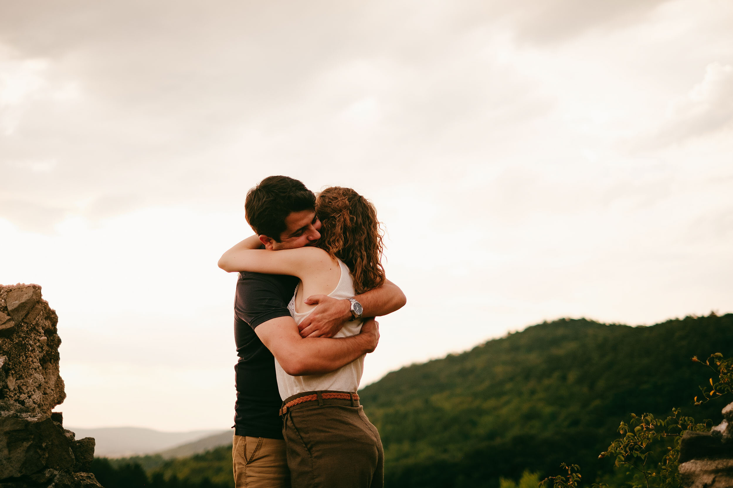 Jegyesfotózás a pilisborosjenői Egri vár másolatánál (by Humans in Love)