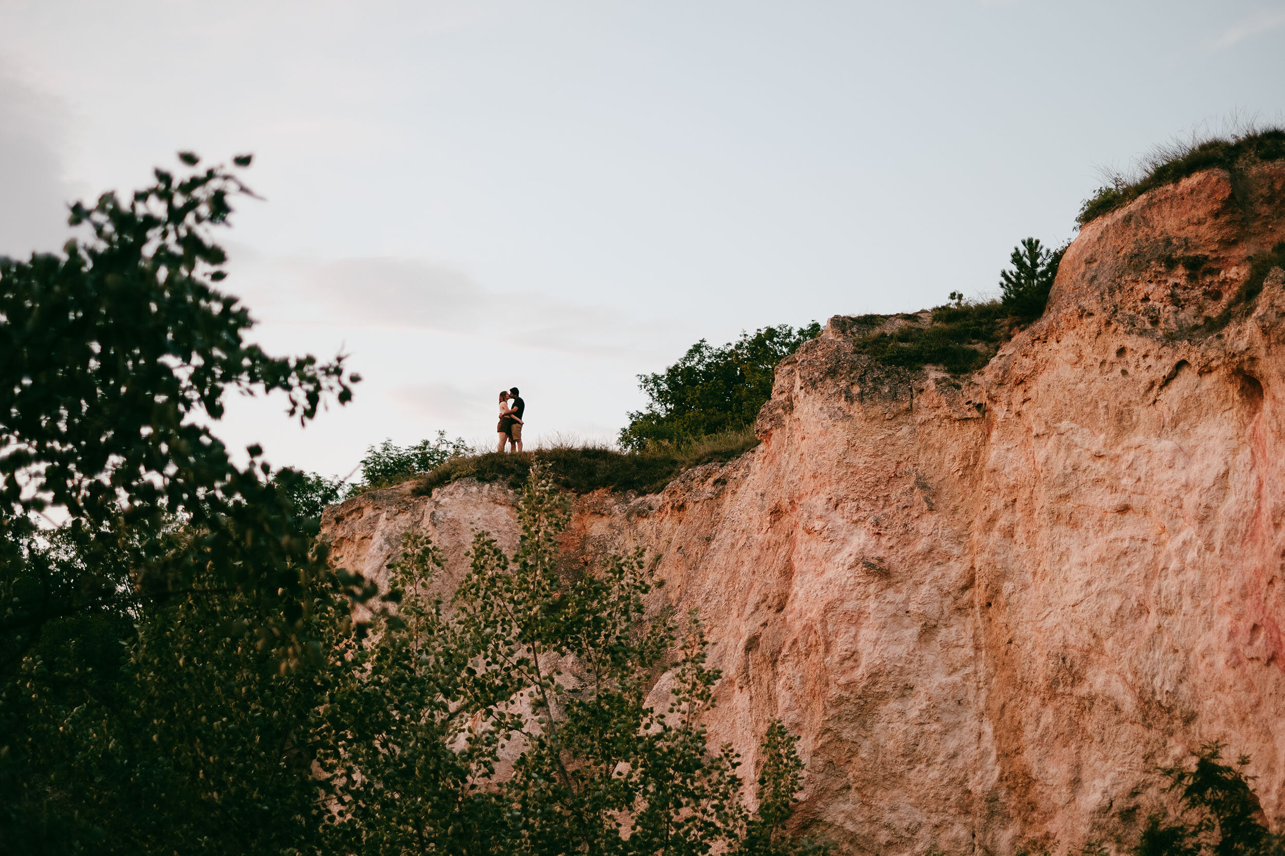 Jegyesfotózás a pilisborosjenői Teve-sziklánál (by Humans in Love)