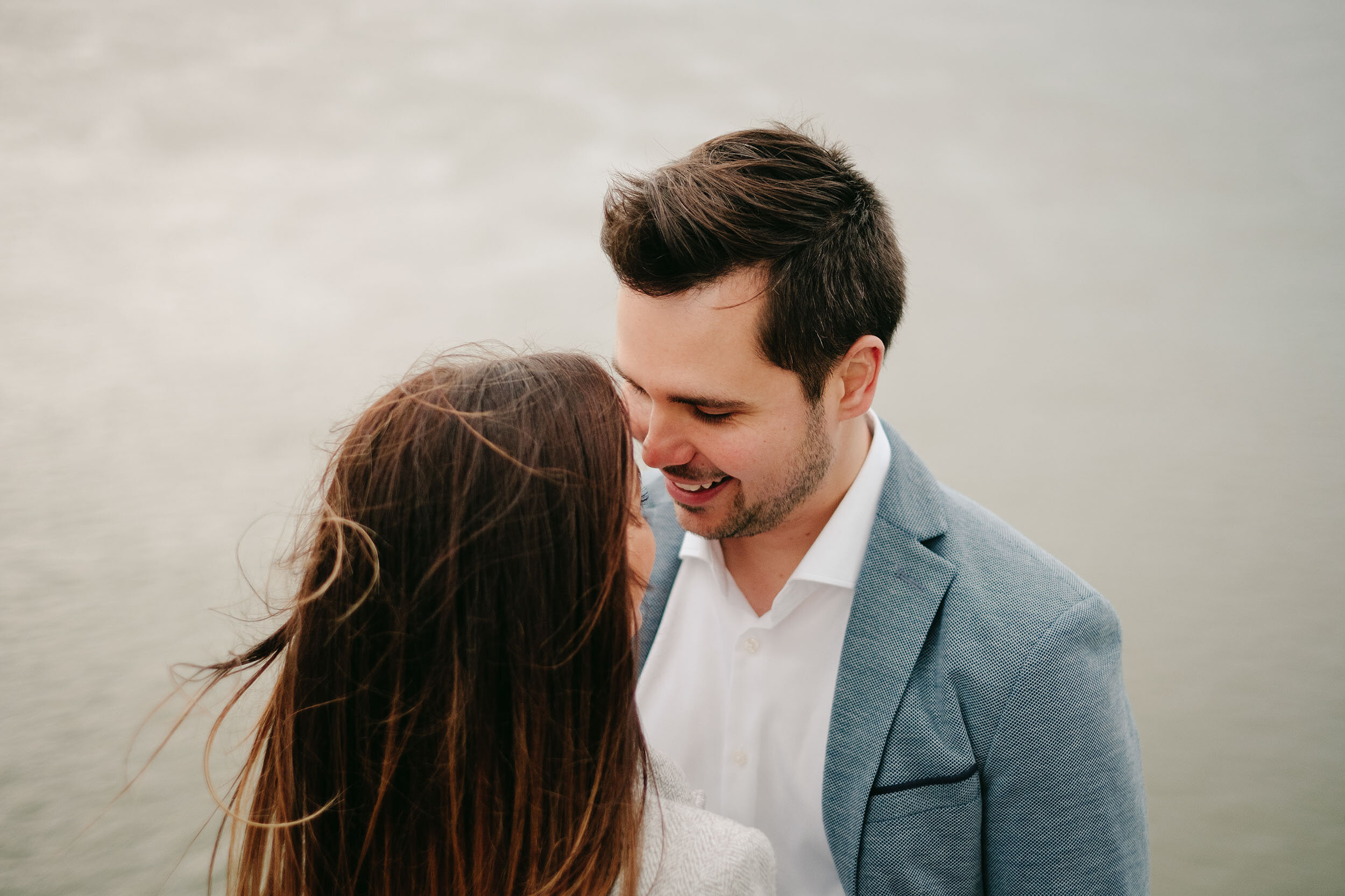 Jegyesfotózás (engagement session, e-session) a budapesti Lánchídon