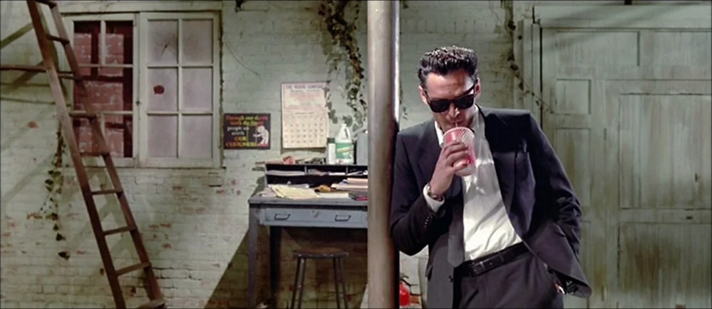 Film still from Reservoir Dogs (Quentin Tarantino, 1992). Source: http://film-grab.com/2013/11/18/reservoir-dogs/