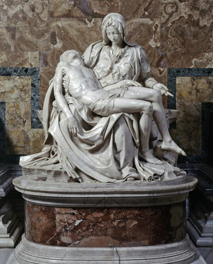 Michelanglo, Pieta &nbsp;1498-99