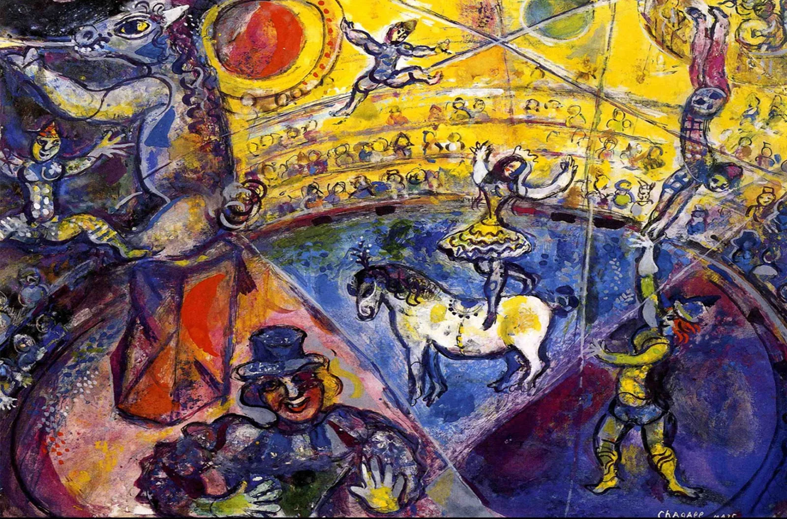 Marc Chagall, The Circus , 1964