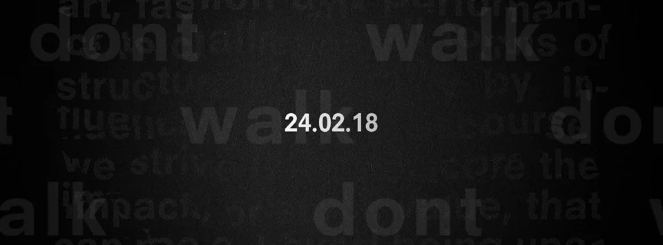 DONT WALK 2018 Preview: An Interview with Sam Halterman