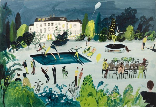 “No Tinder At The Table”: Parody and the Sublime in Kirsten Sims’ Art