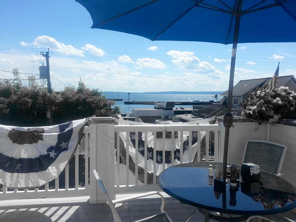Or take in the lake view from our upstairs deck!