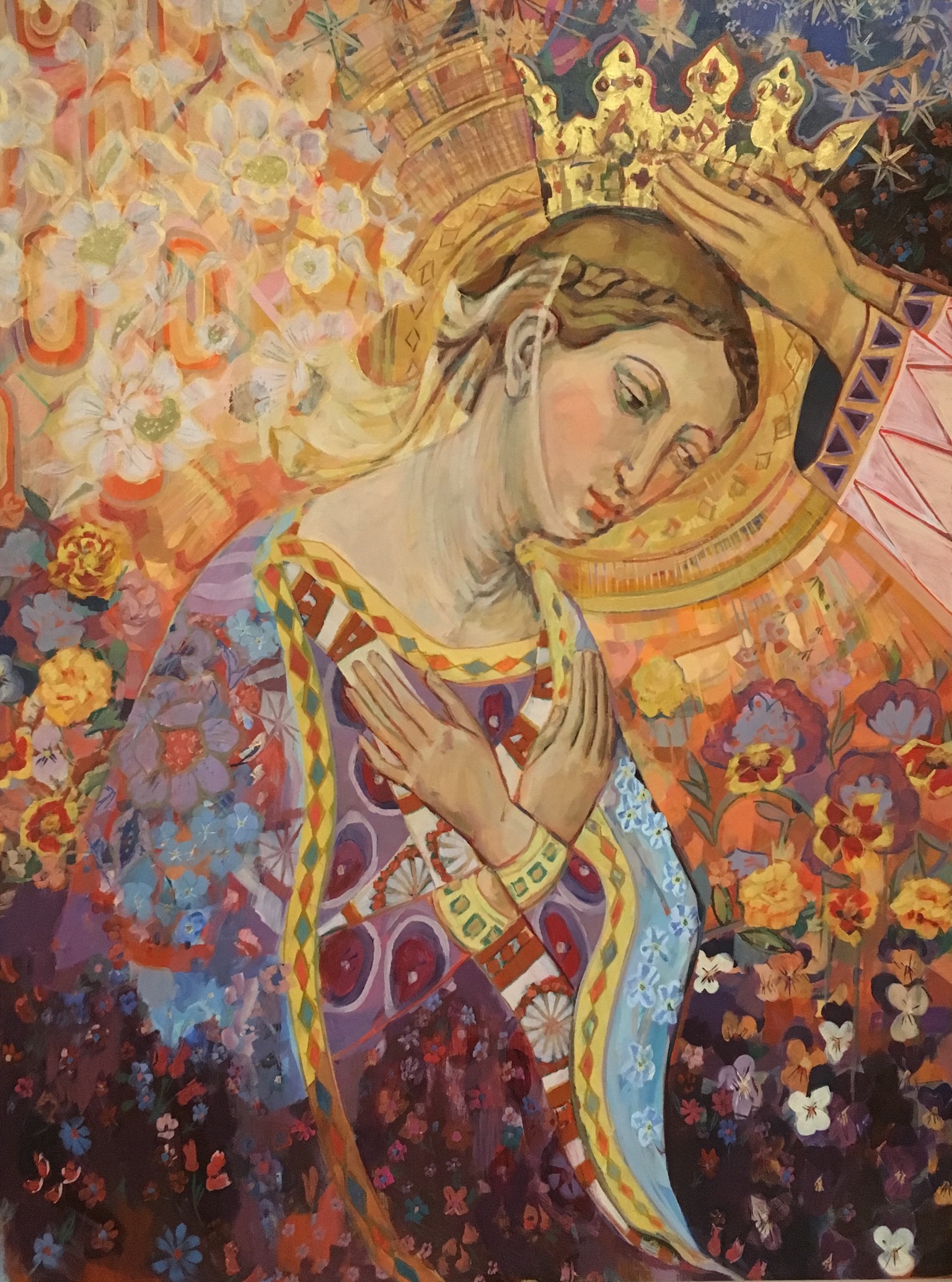 "Reign (after Giacomo di Mino)" 30"x40"