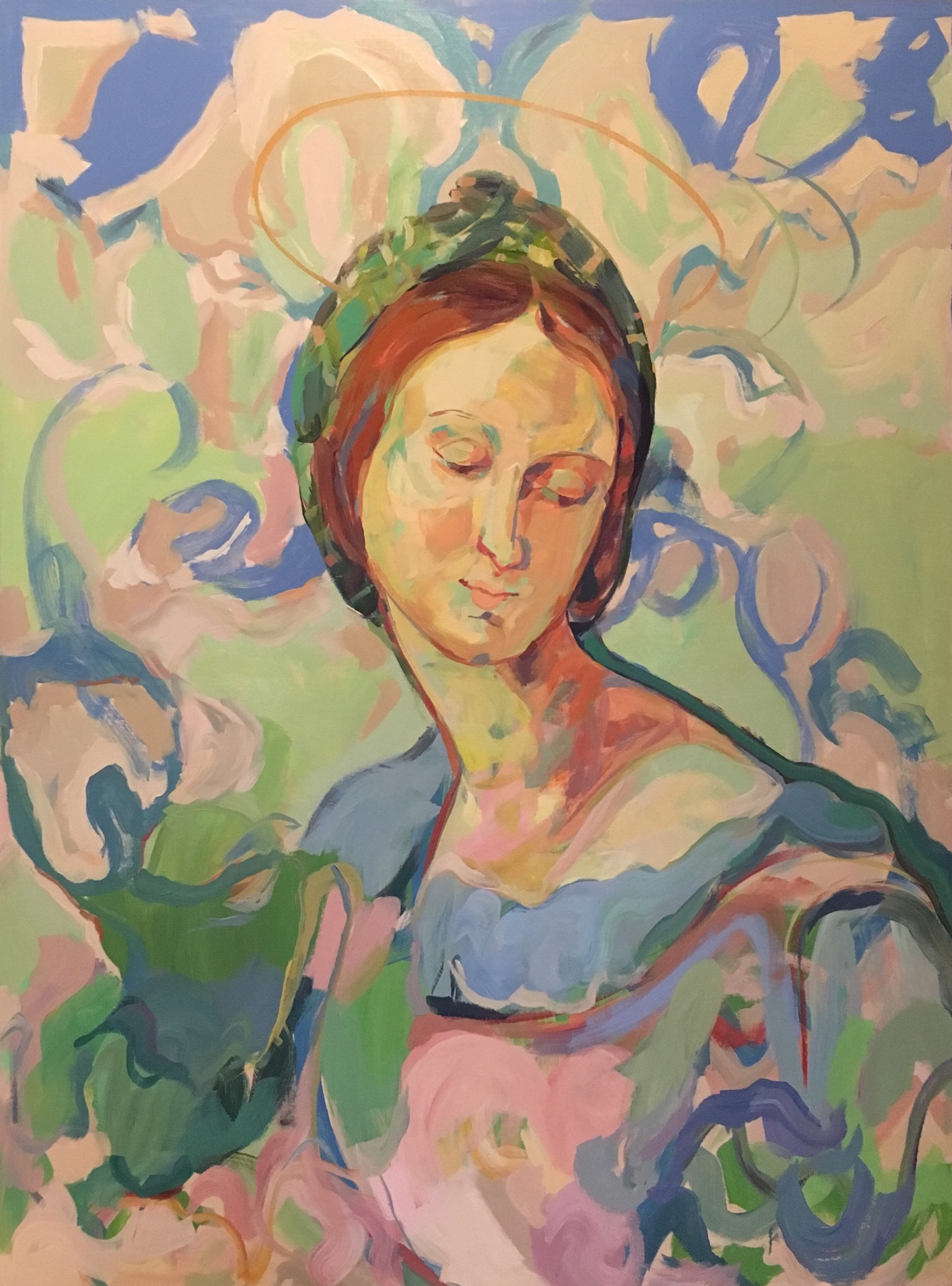 "Tredecim (after Raphael)" 30"x40"