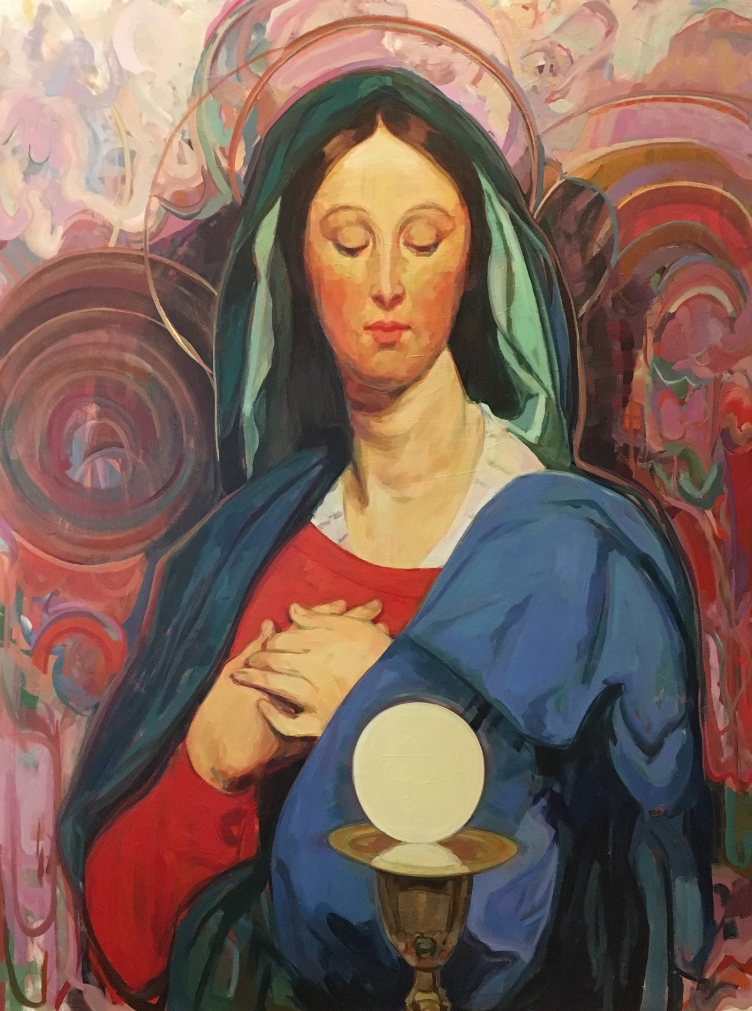 “Luminescent (after Ingres)” 36”x48”