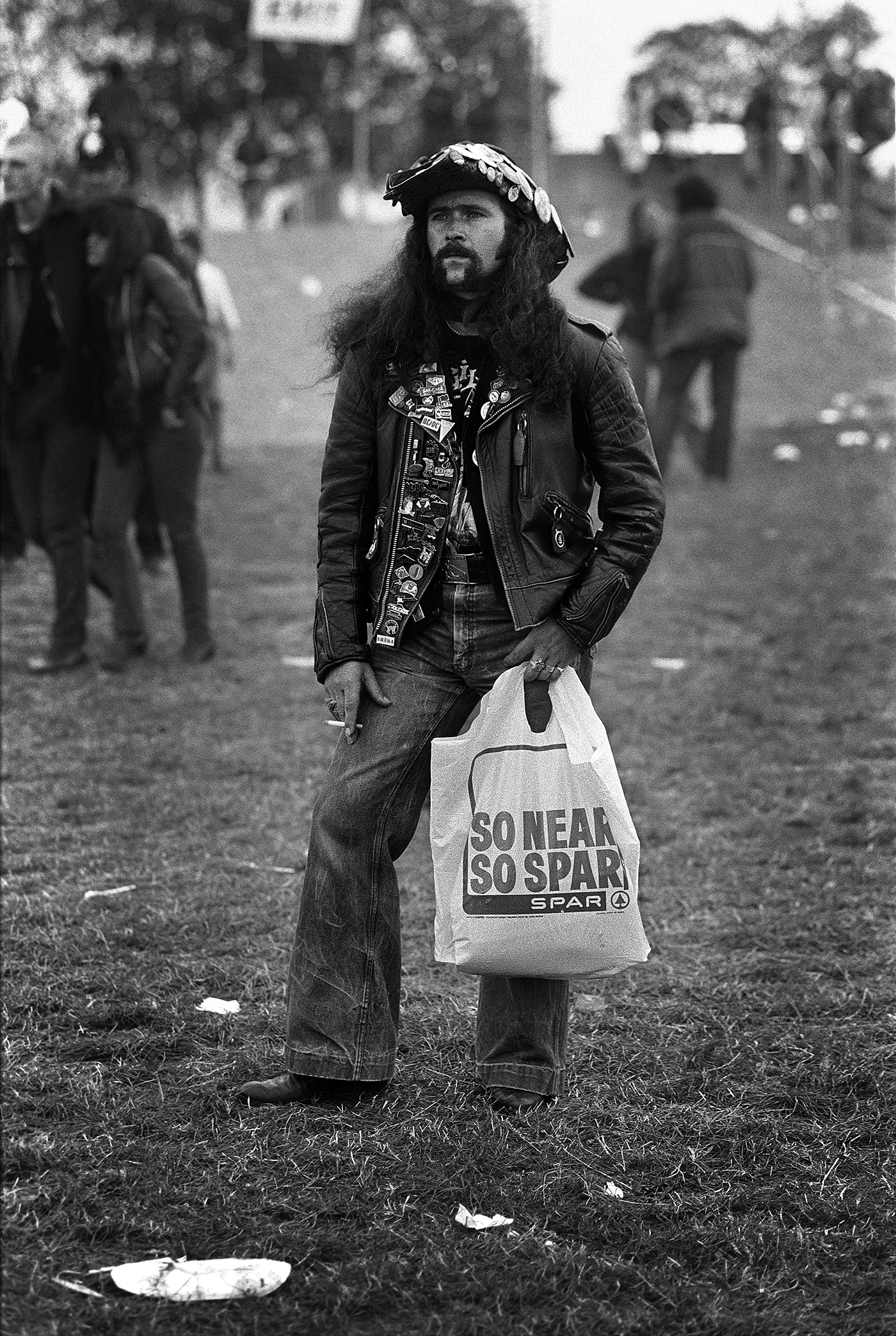 At the Donnington Monsters of Rock Festival, 1986.