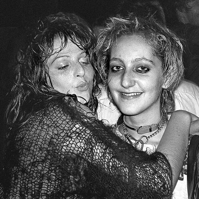 Ari Up and friend at the Vortex in Soho in 1977.

Either before or after The Slits played there.

#ariup #beforelockdown  #beforecorona the70s  #punks #derekridgerseditions #documentary  #portrait  #blackandwhite #blackandwhitephotography #punkrock #