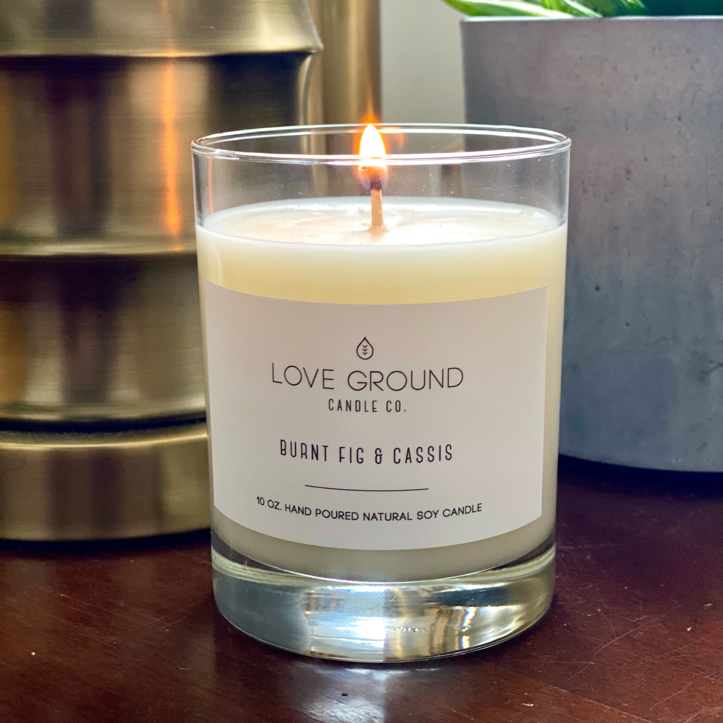 Fireside Hand Poured Candle – Little Flower Soap Co