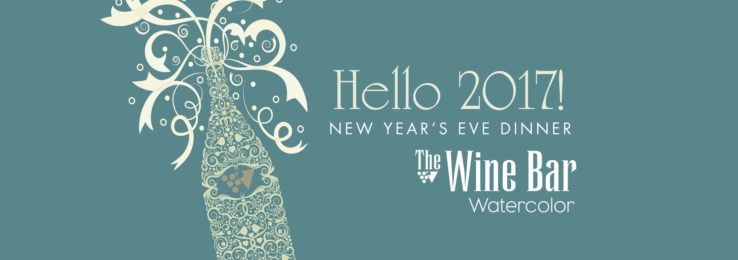 2016 New Year's Eve Dinner @ Watercolor