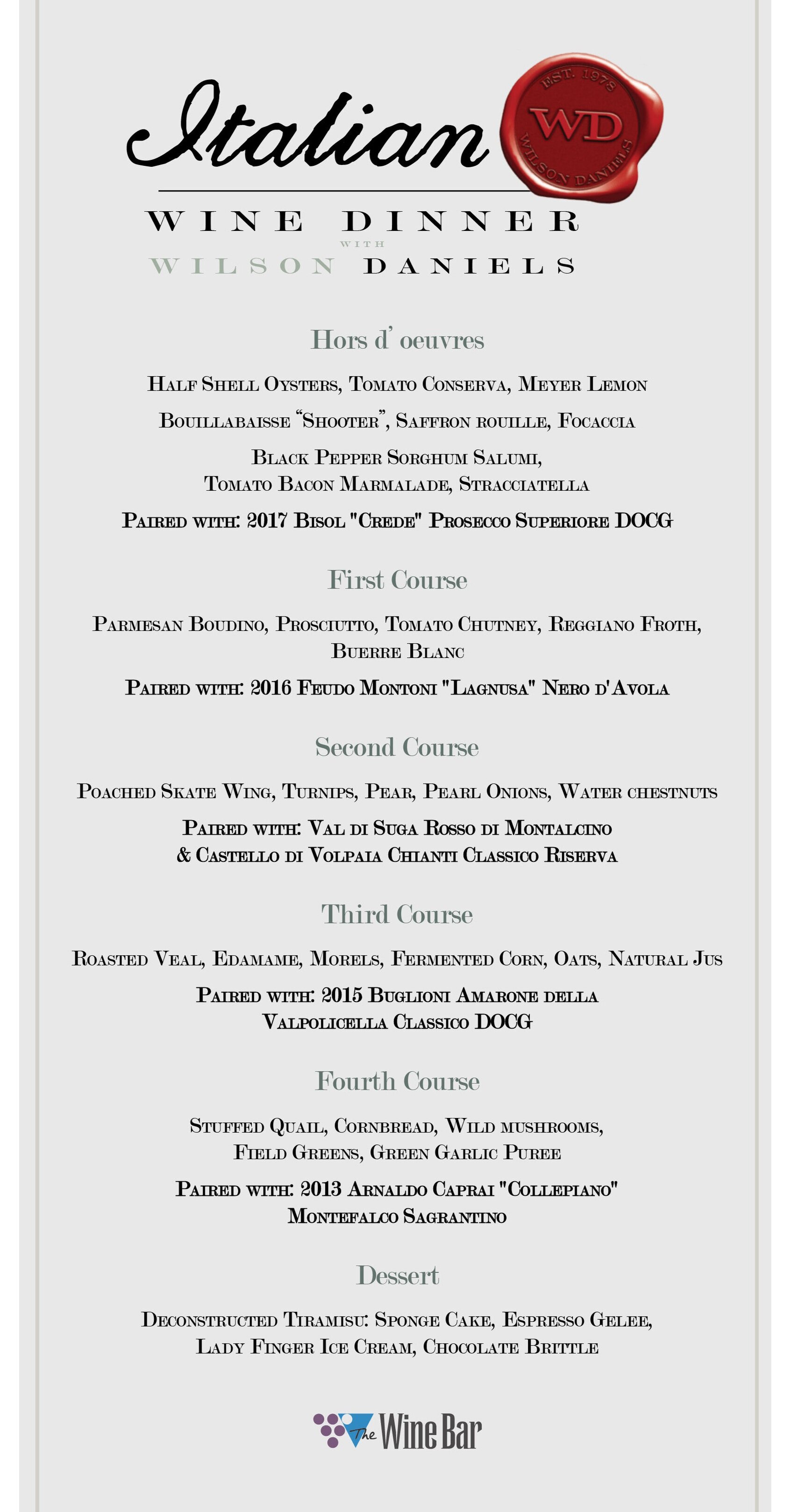 Italian Wine Dinner The Wine Bar italian-wine-dinner-the-wine-bar
