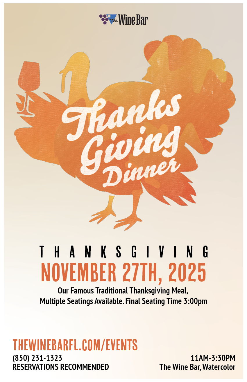 Our Famous Thanksgiving Dinner is on Thursday November 27th! Join us for the classic turkey dinner with all the trimmings. Cheers!
