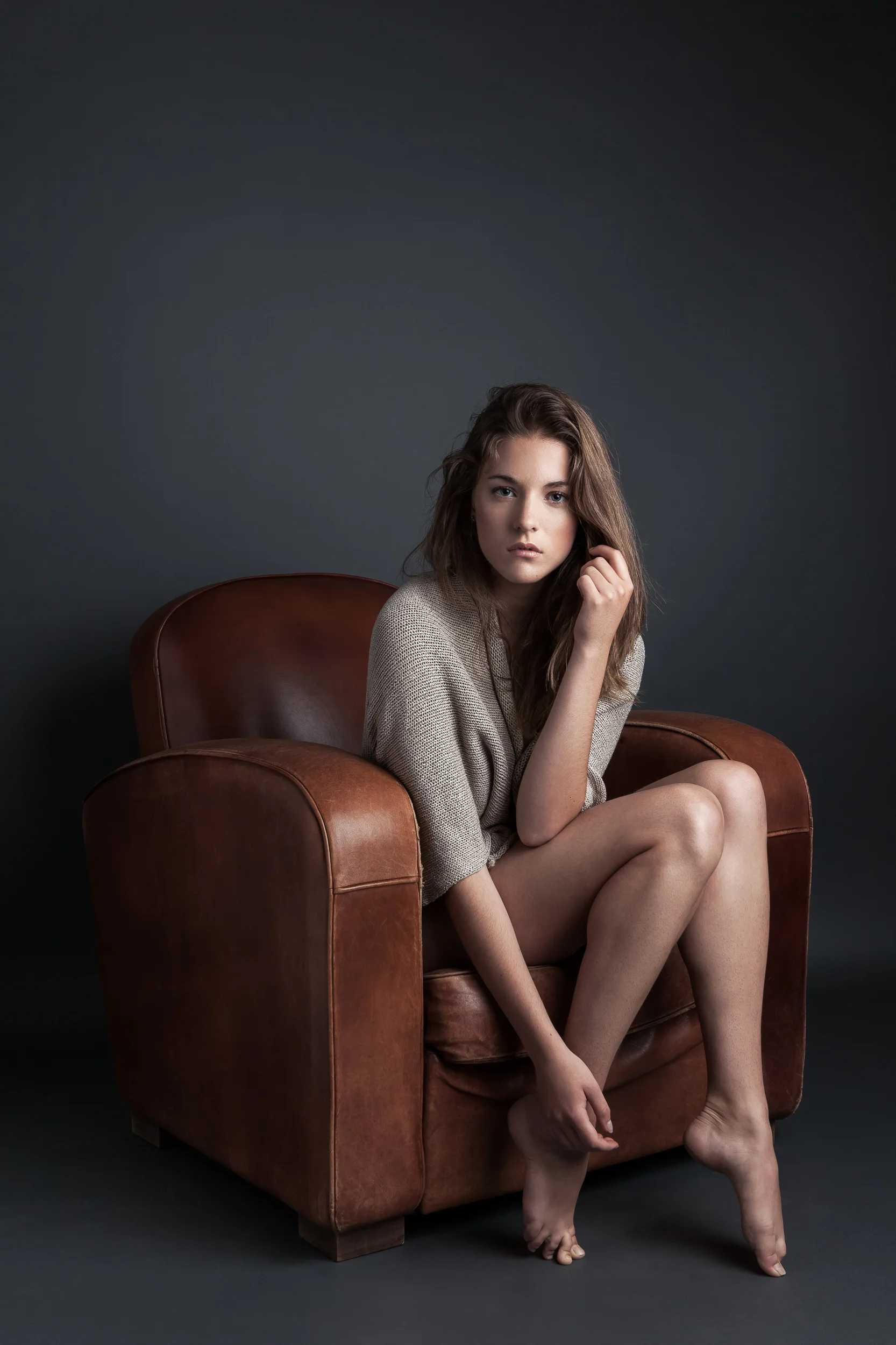 COLINE RABIOSA , MODÈLE / PARIS / PRINTEMPS 2015 / MUA : SALMA QU