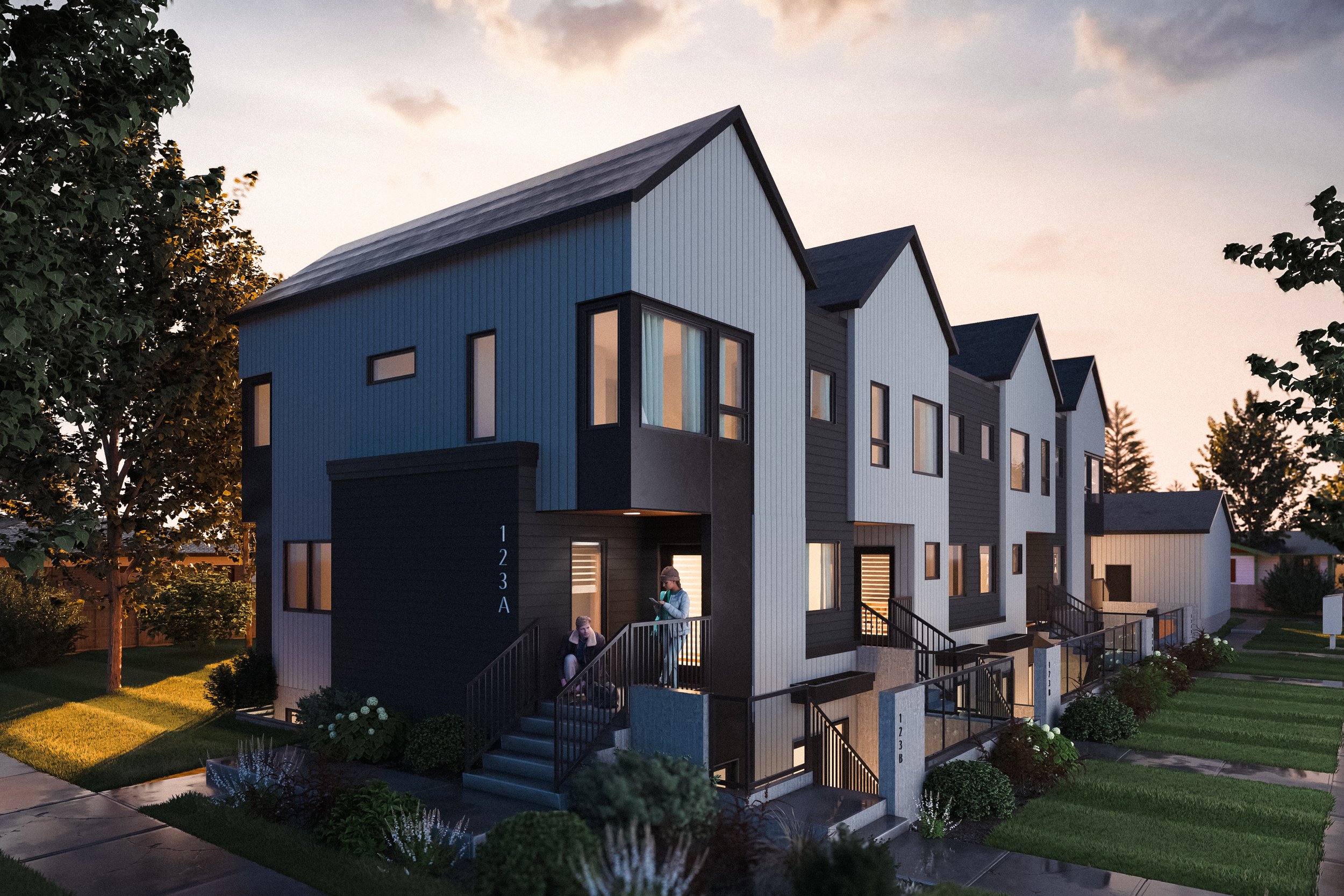 Tuxedo Rowhouse