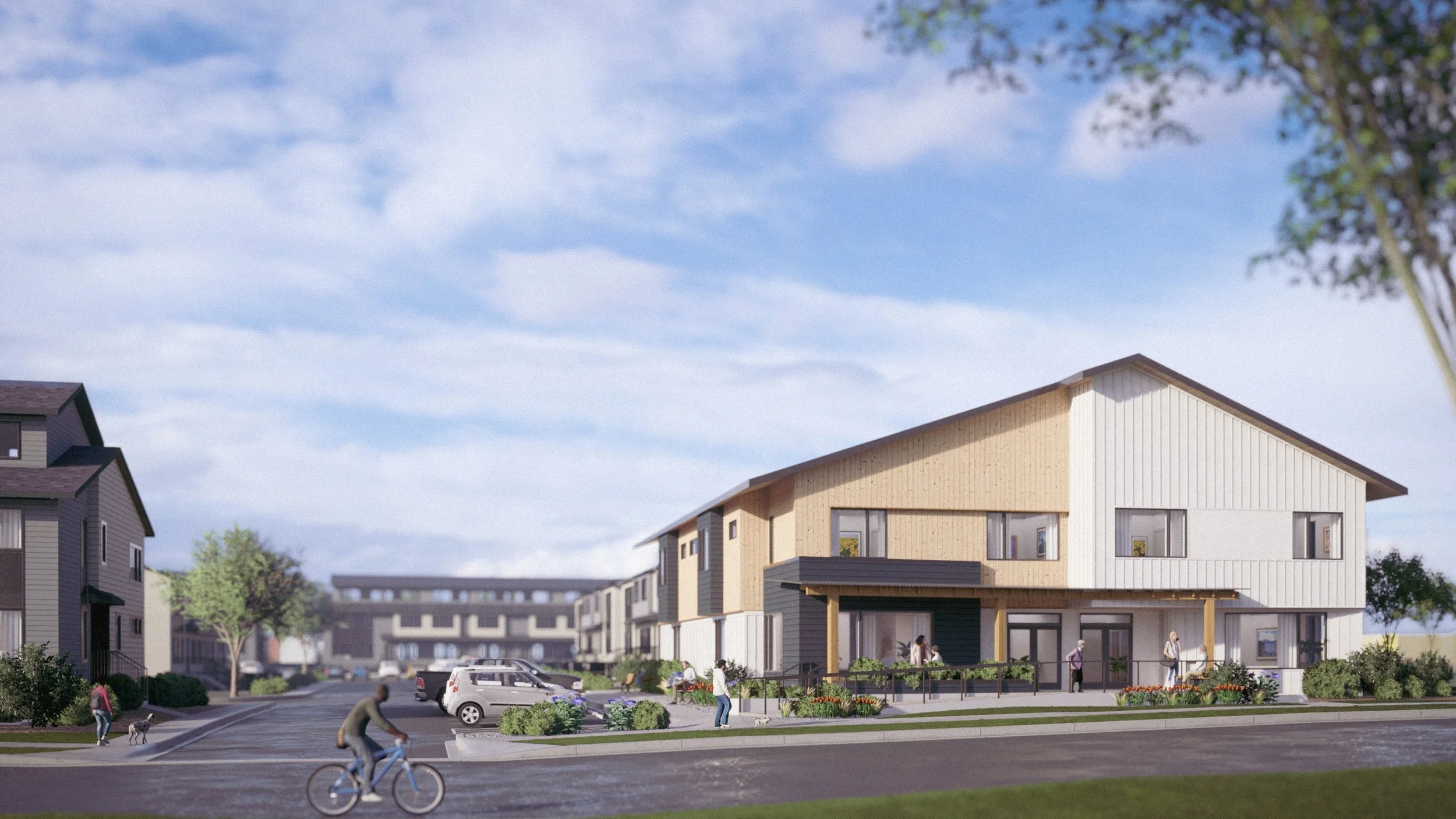 Zen Mahogany Towns & Care Facility