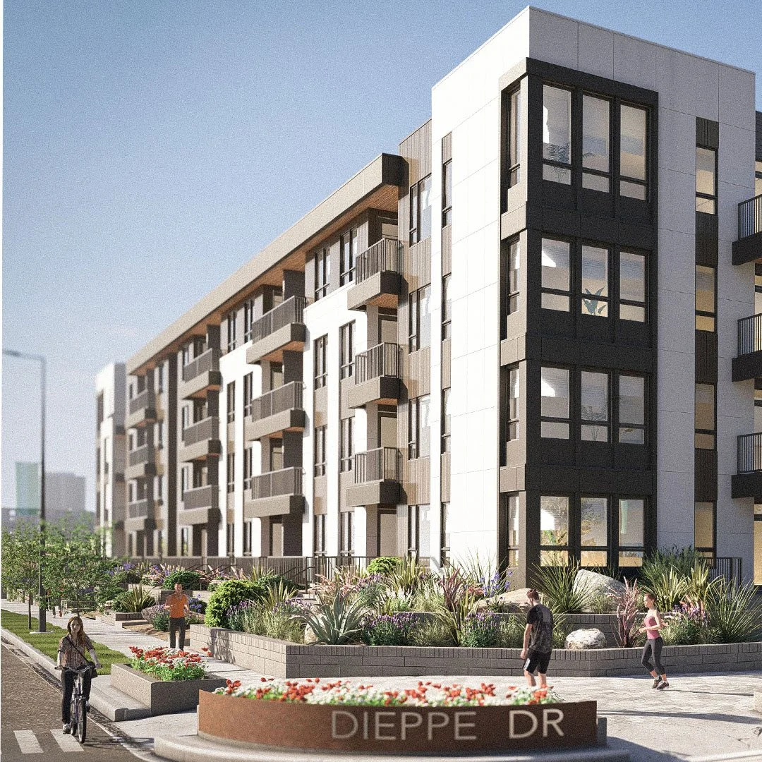 It's official! The building permit for @portecommunities Currie Multi is now submitted!⁠
⁠
Interesting fact: Currie is a southwest Calgary district steeped in history, having served as a military base for more than 60 years! The ongoing redevelopment