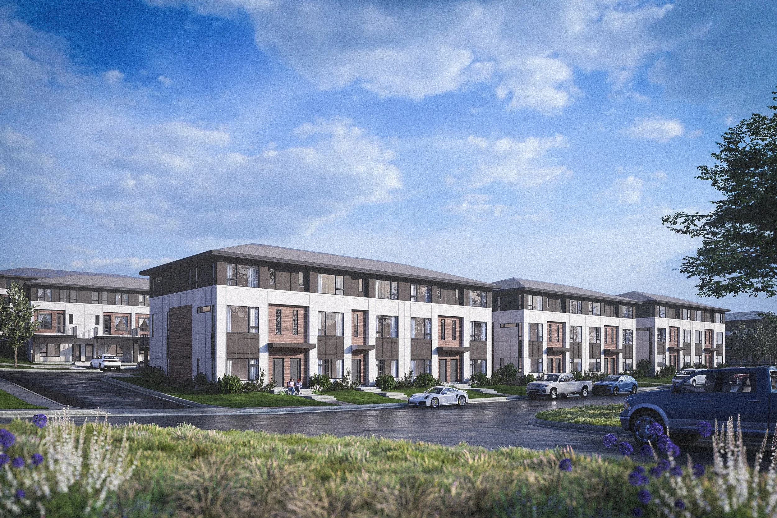 Glacier Ridge Towns