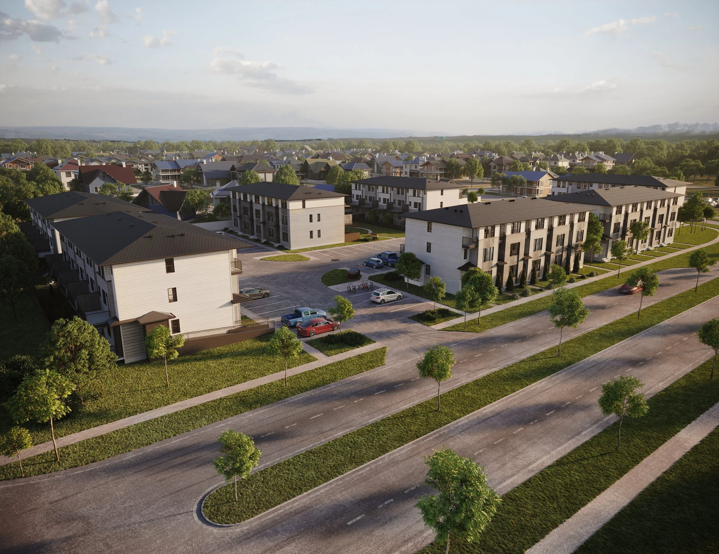 Drake Towns — Gravity Architecture Vancouver and Calgary Residential