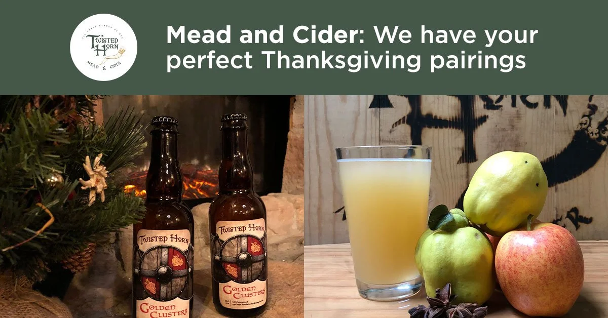Mead and Cider Pairings For Thanksgiving
