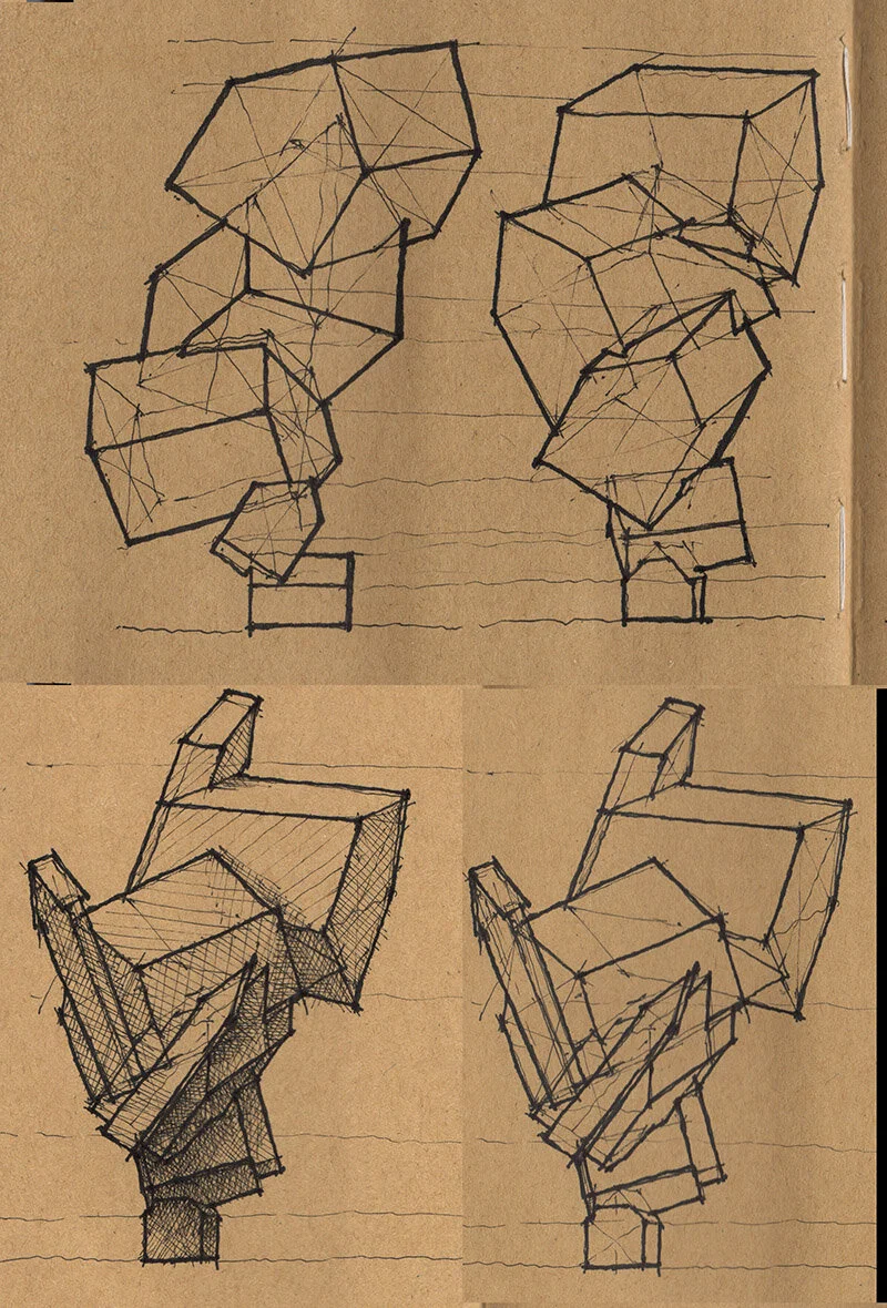 "The Corruption" concept sketches